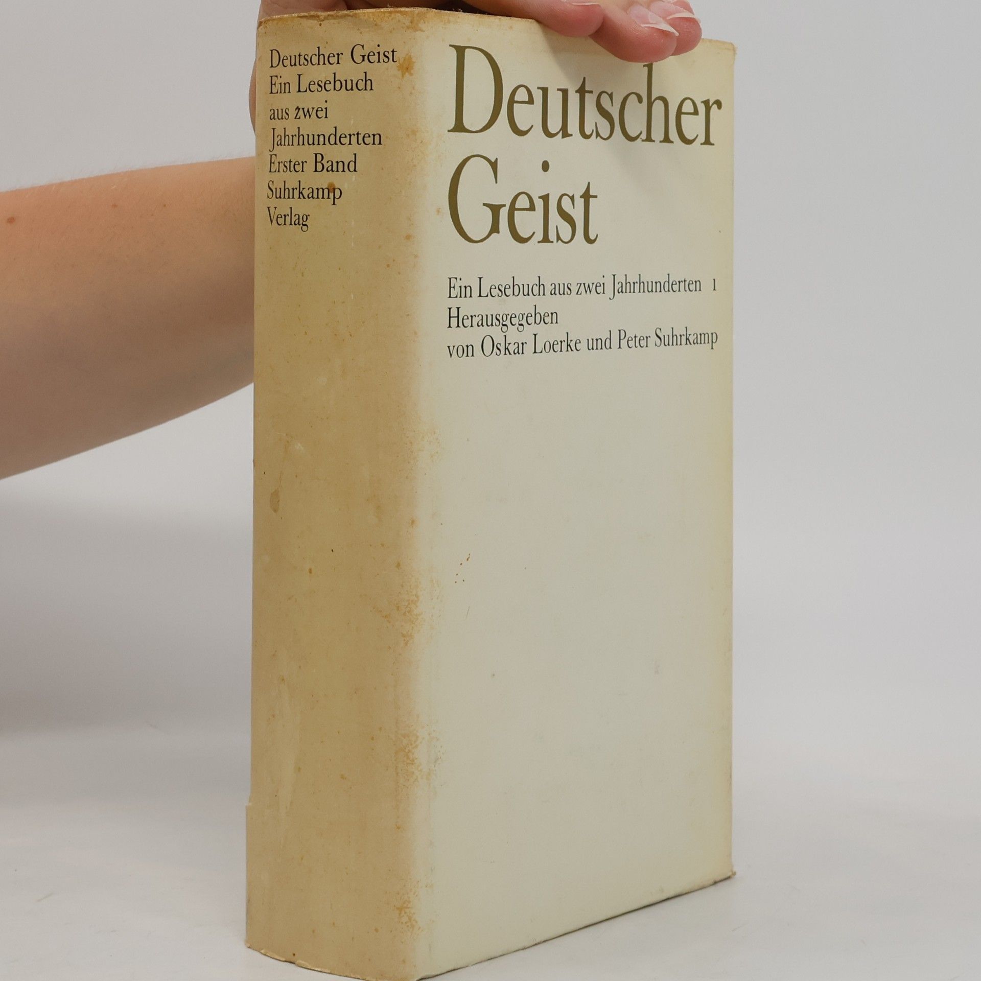 Deutscher Geist. Ein Lesebuch aus zwei Jahrhunderten 1