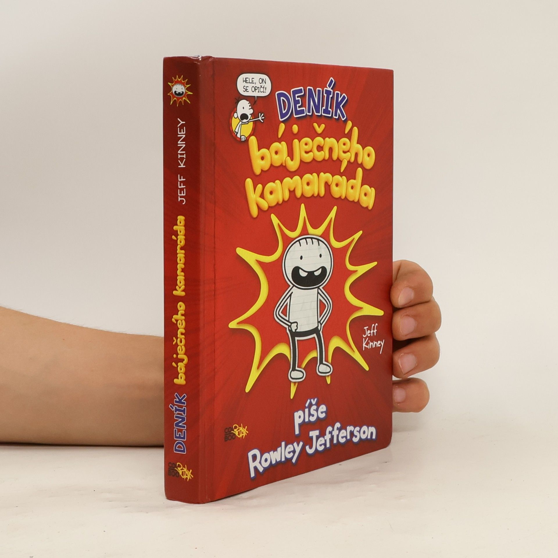 Jeff Kinney Deník báječného kamaráda. Píše Rowley Jefferson