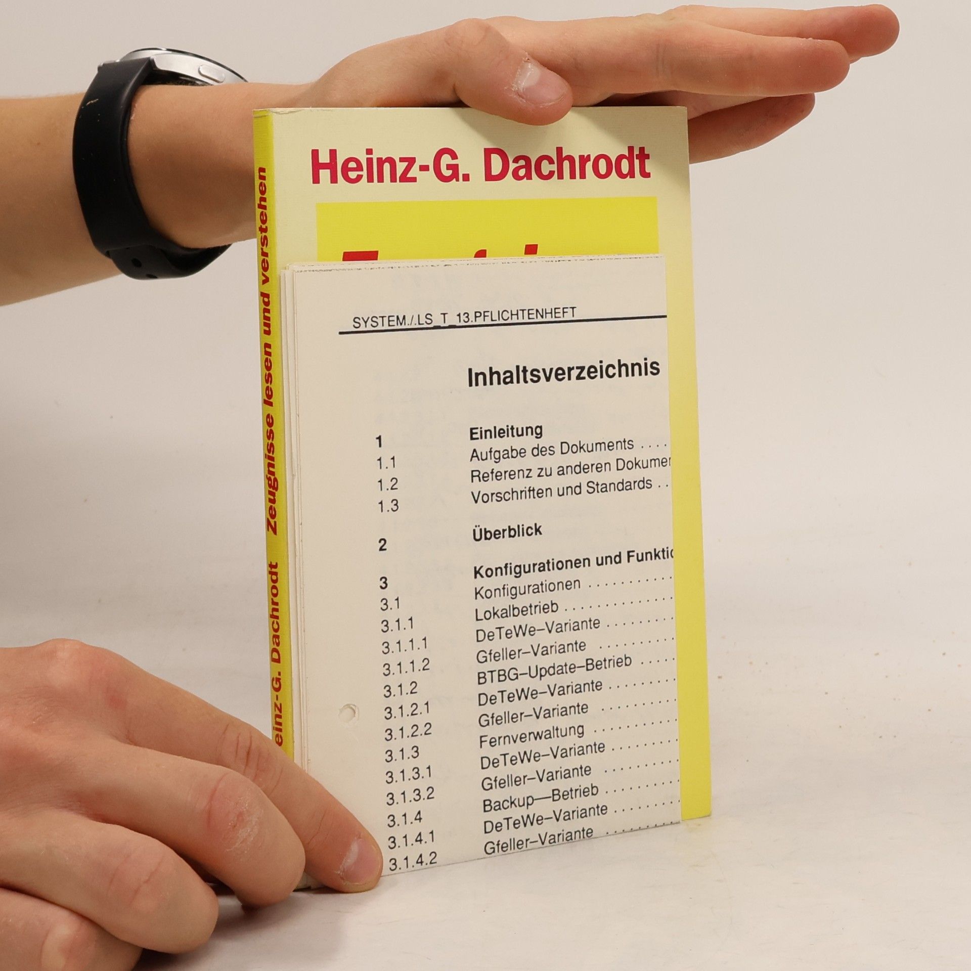 Heinz-Günther Dachrodt Zeugnisse lesen und verstehen