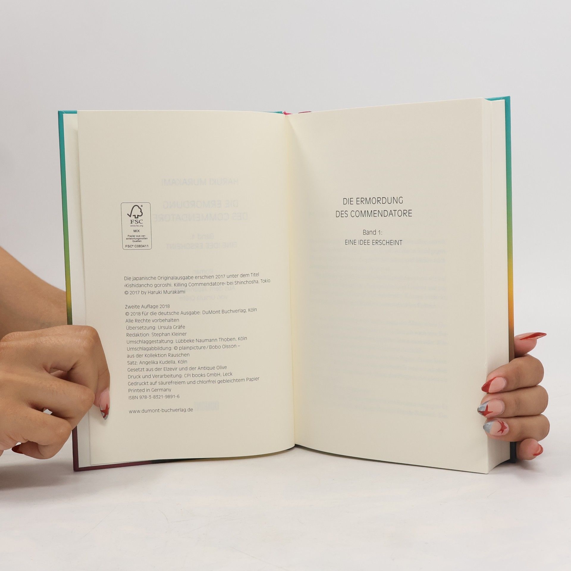 Haruki Murakami Die Ermordung des Commendatore Band 1: Eine Idee erscheint