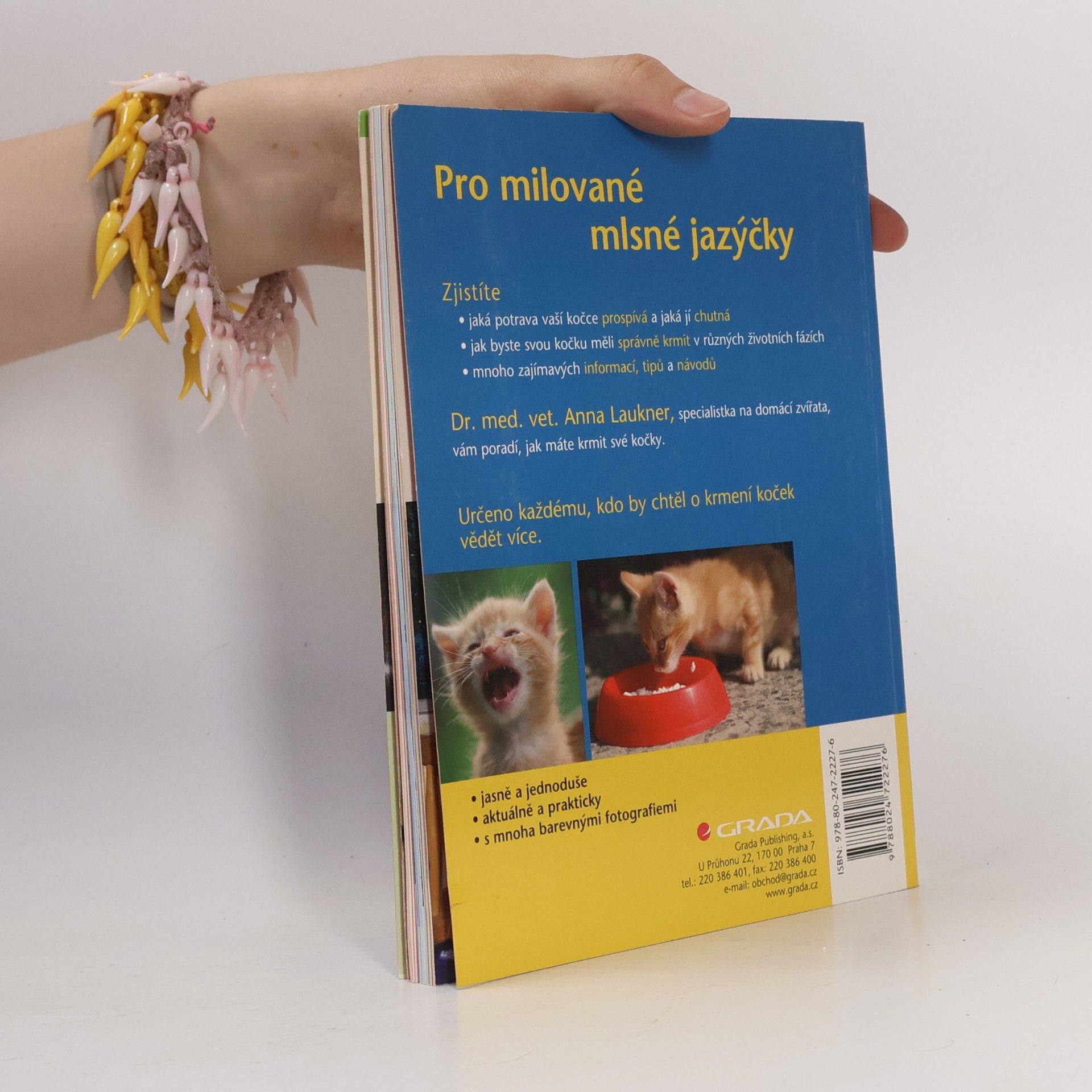 Anna Laukner Kočka - správné krmení : zdravě, chutně, jednoduše