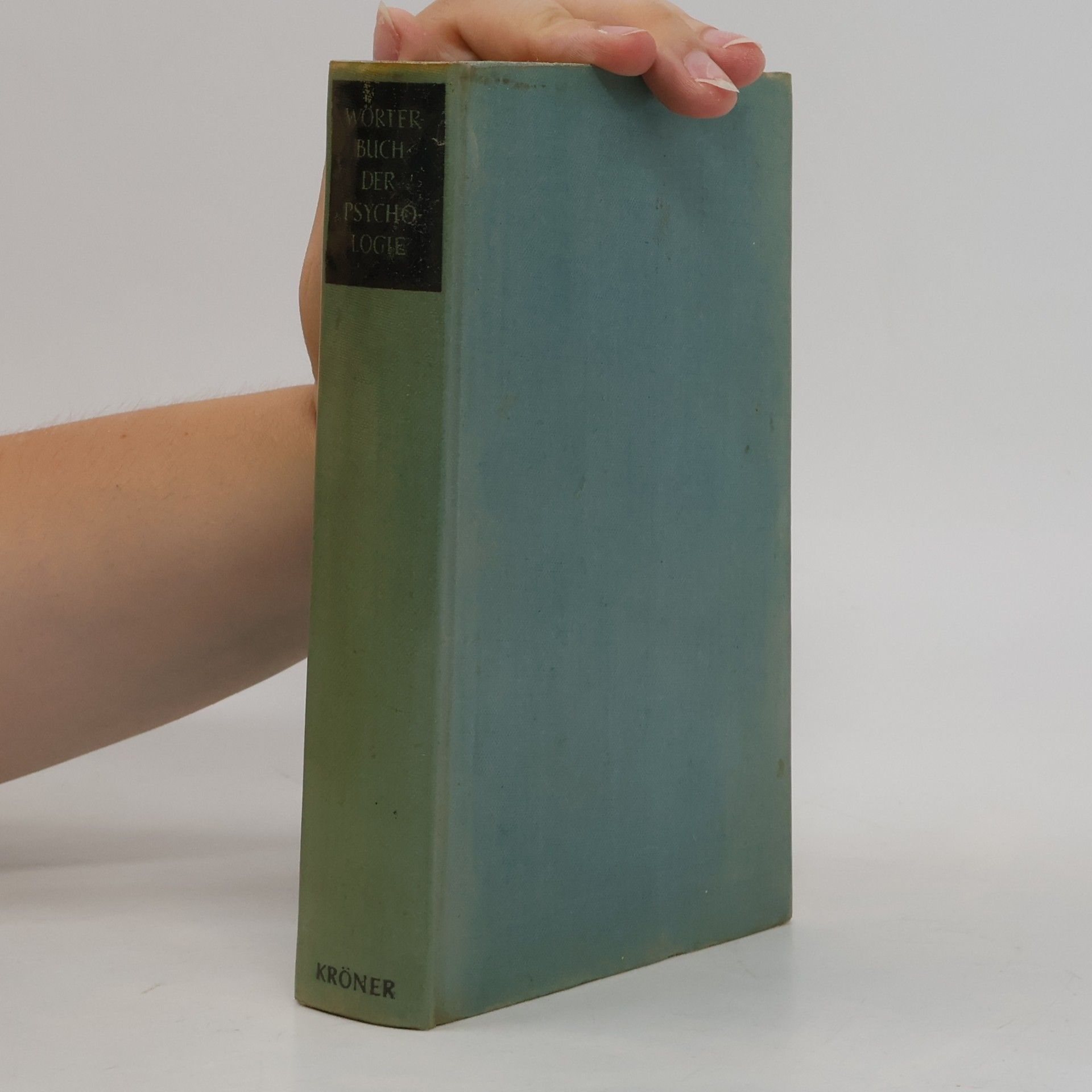 Wilhelm Hehlmann Wörterbuch der Psychologie
