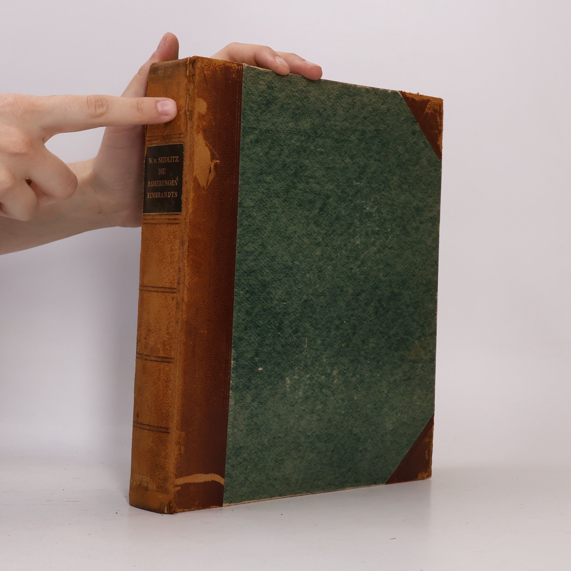Woldemar von Seidlitz Die Radierungen Rembrandts