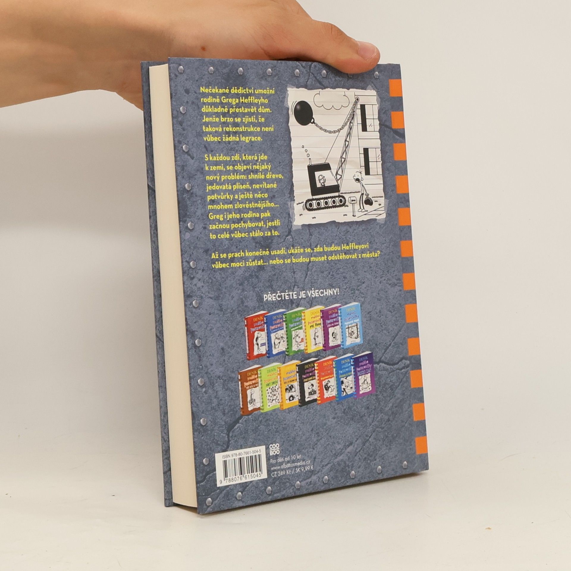 Jeff Kinney Deník malého poseroutky 14. Na spadnutí