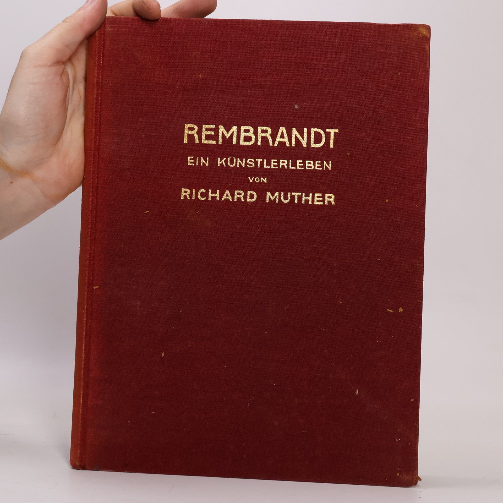 Richard Muther Rembrandt. Ein Künstlerleben