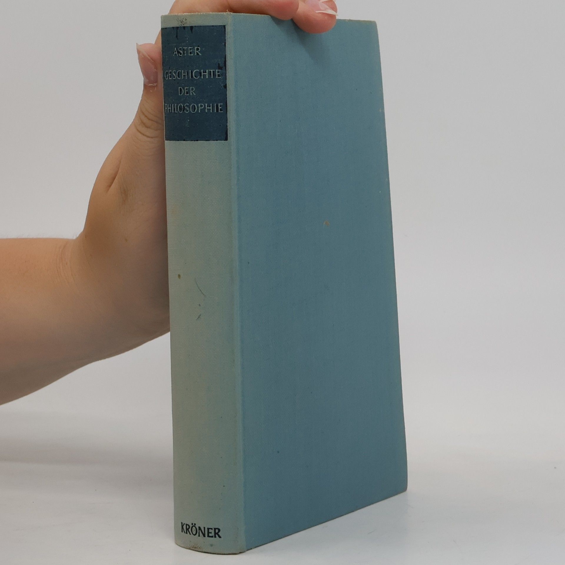 Ernst von Aster Geschichte der Philosophie