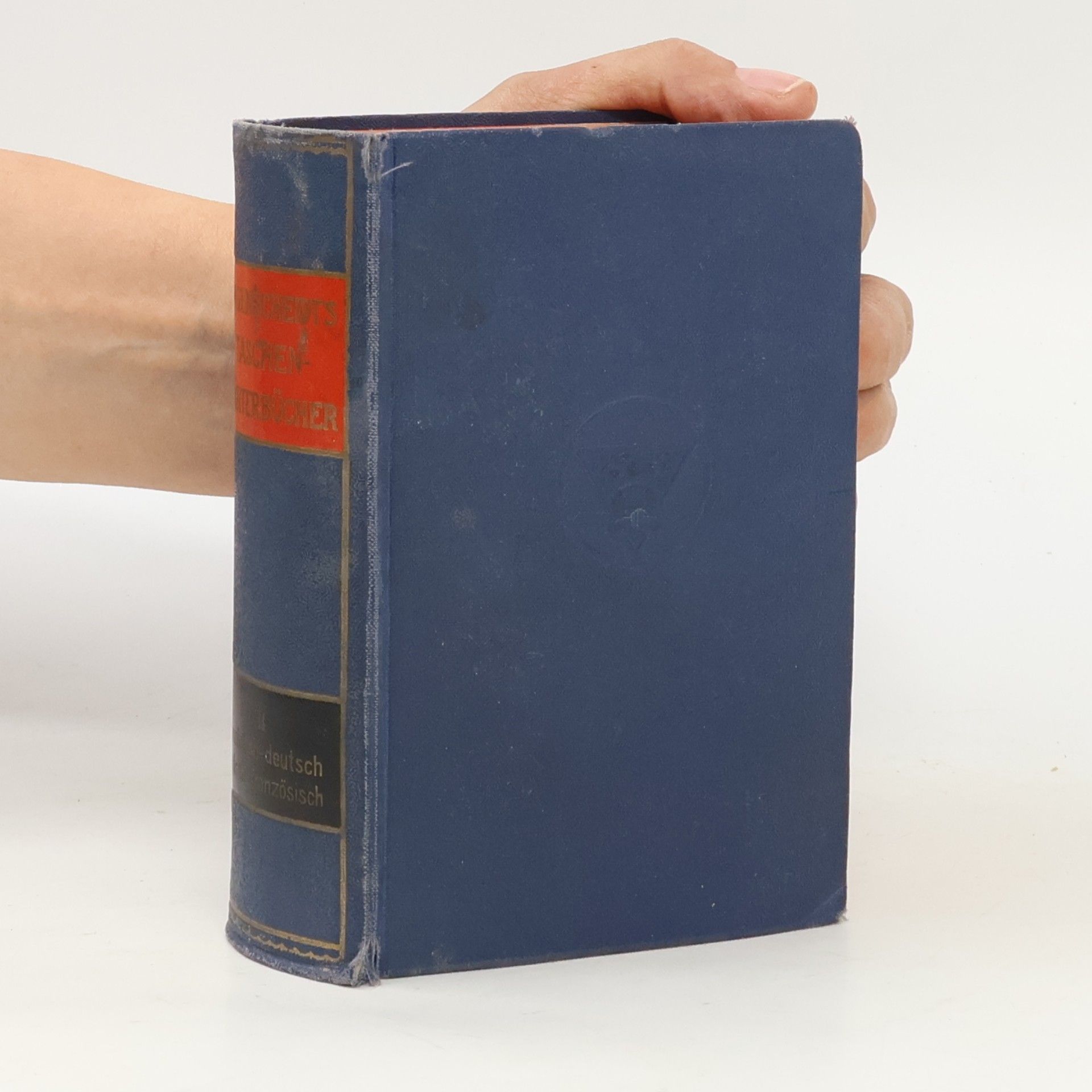 Wernher Mohrhenn Taschenwörterbuch. Deutsch-Francösisch