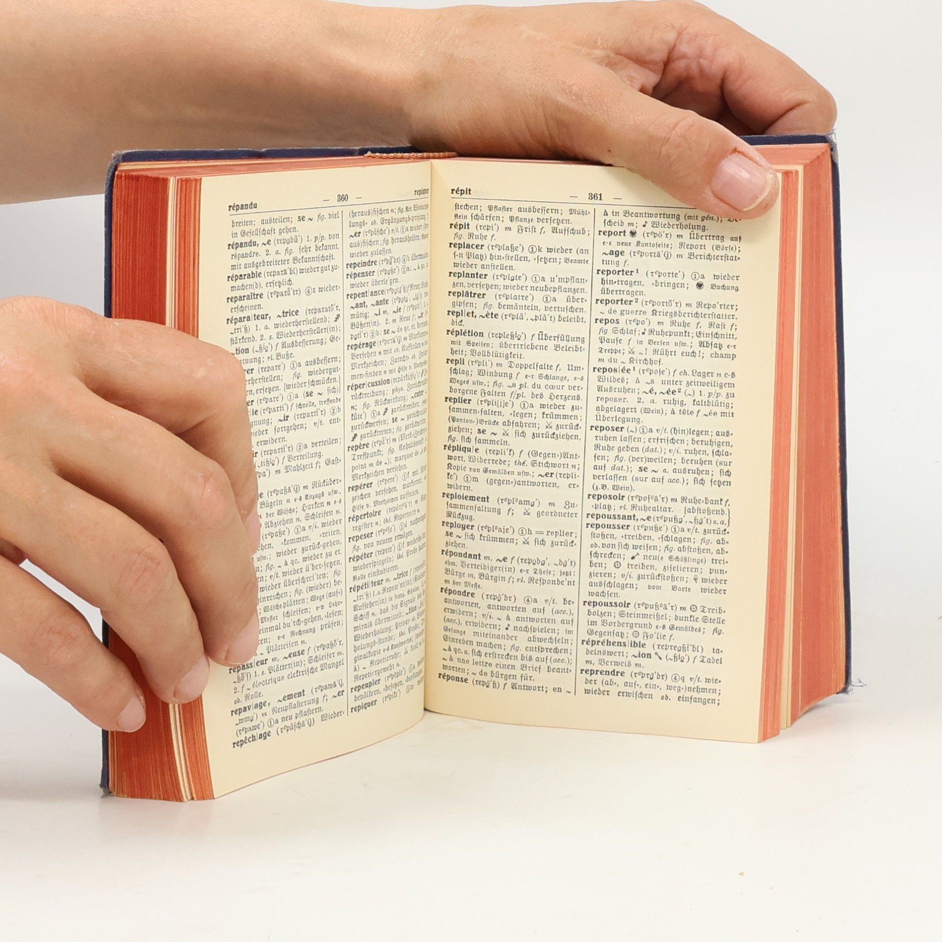 Wernher Mohrhenn Taschenwörterbuch. Deutsch-Francösisch