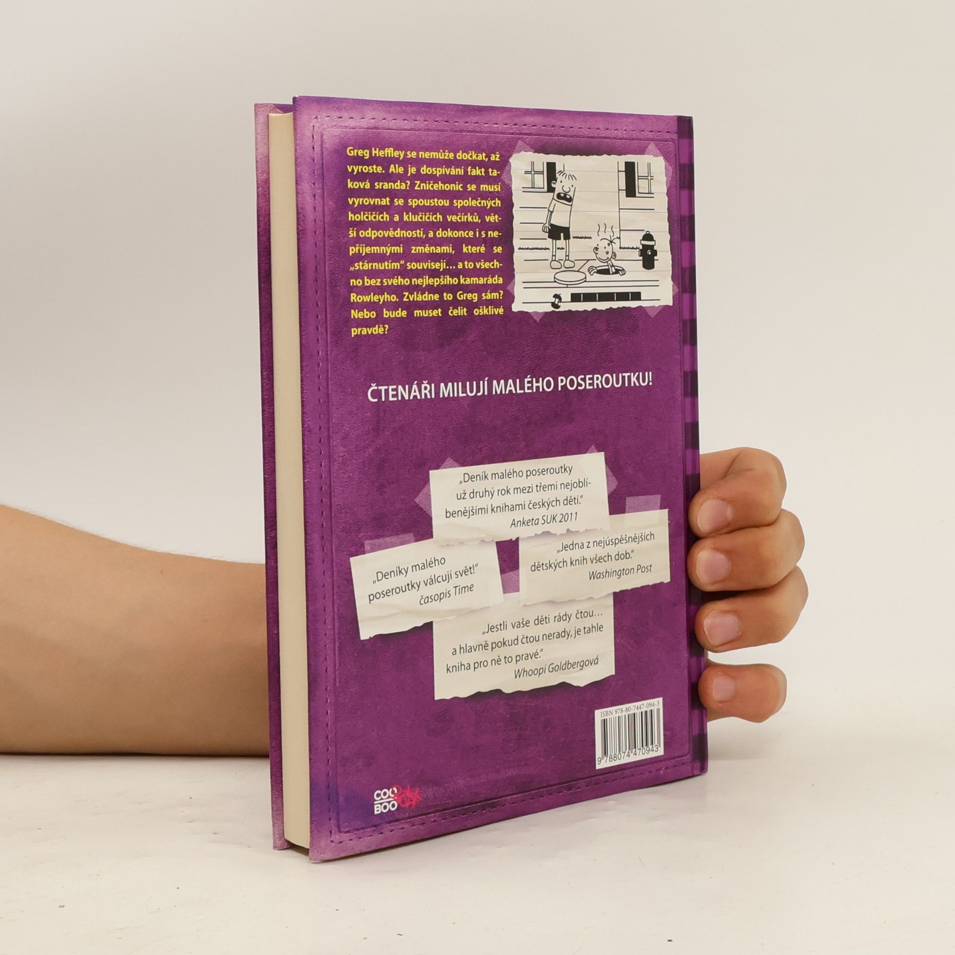 Jeff Kinney Deník malého poseroutky 5. Ošklivá pravda