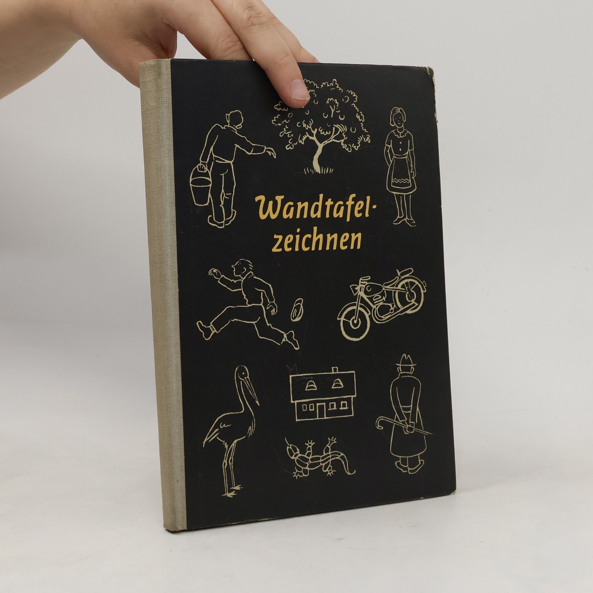 Willy Richter Wandtafelzeichnen