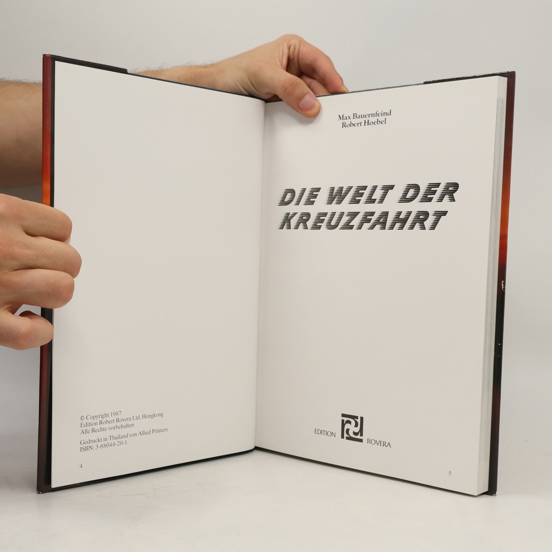 Max Bauernfeind Die welt der Kreuzfahrt