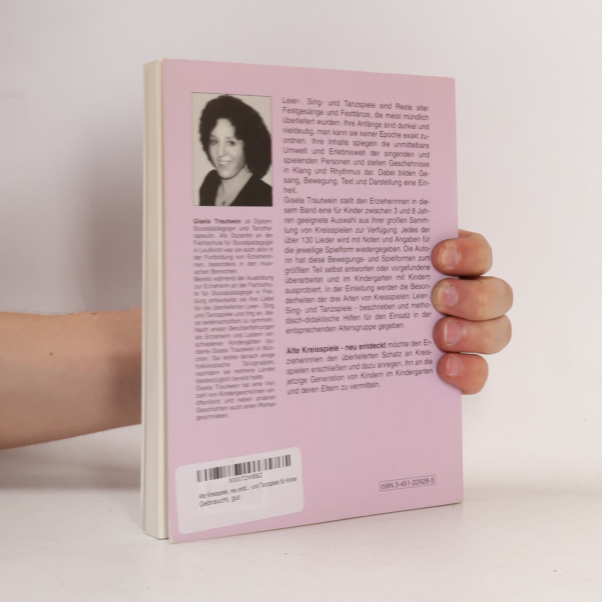 Gisela Trautwein Alte Kreisspiele - neu entdeckt 1