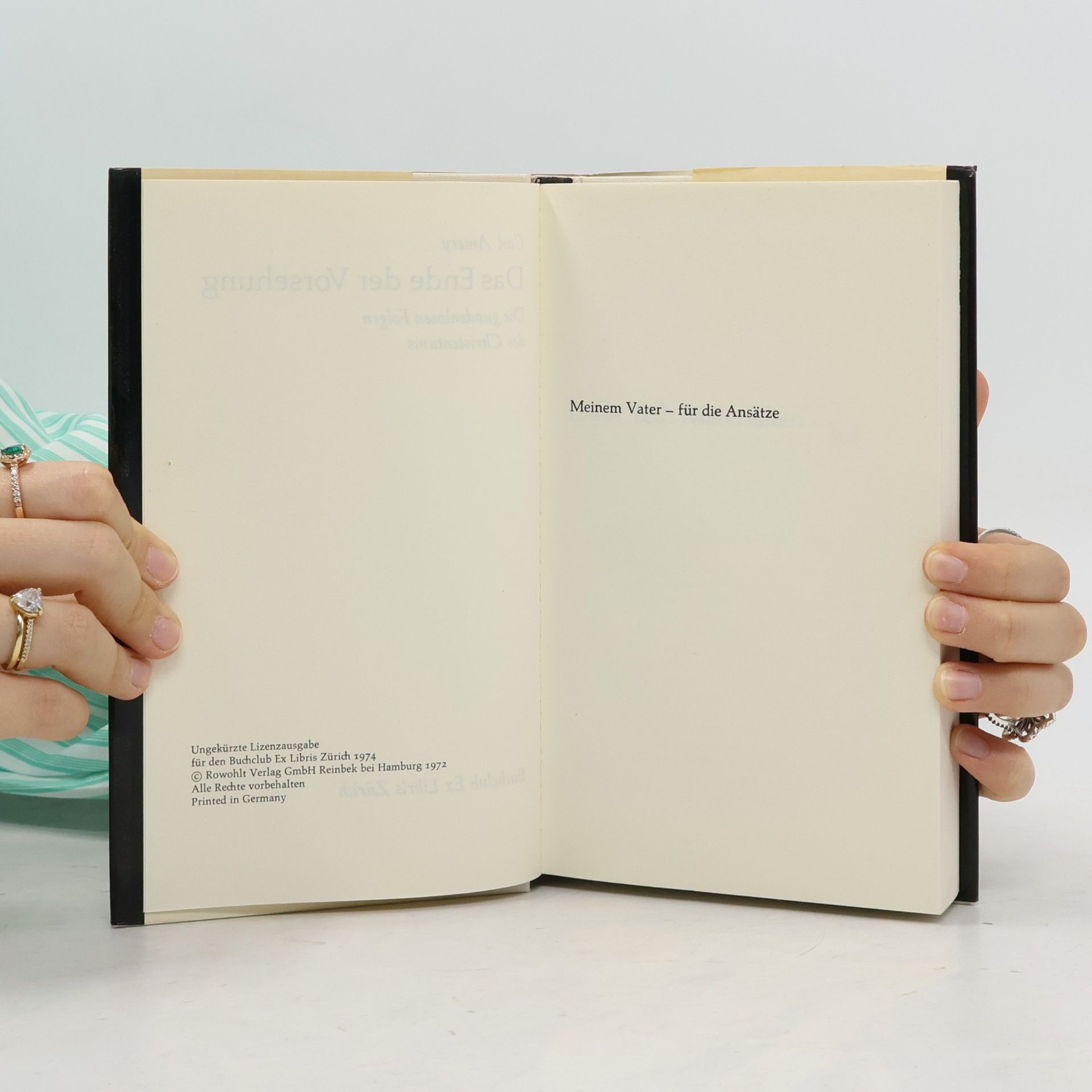 Carl Amery Das Ende der Vorsehung