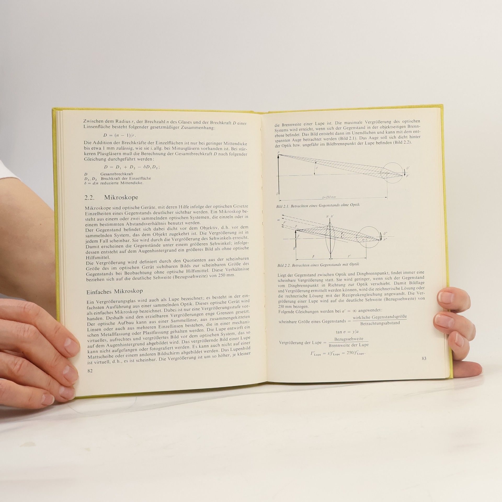 Various authors Optik in meiner Hand