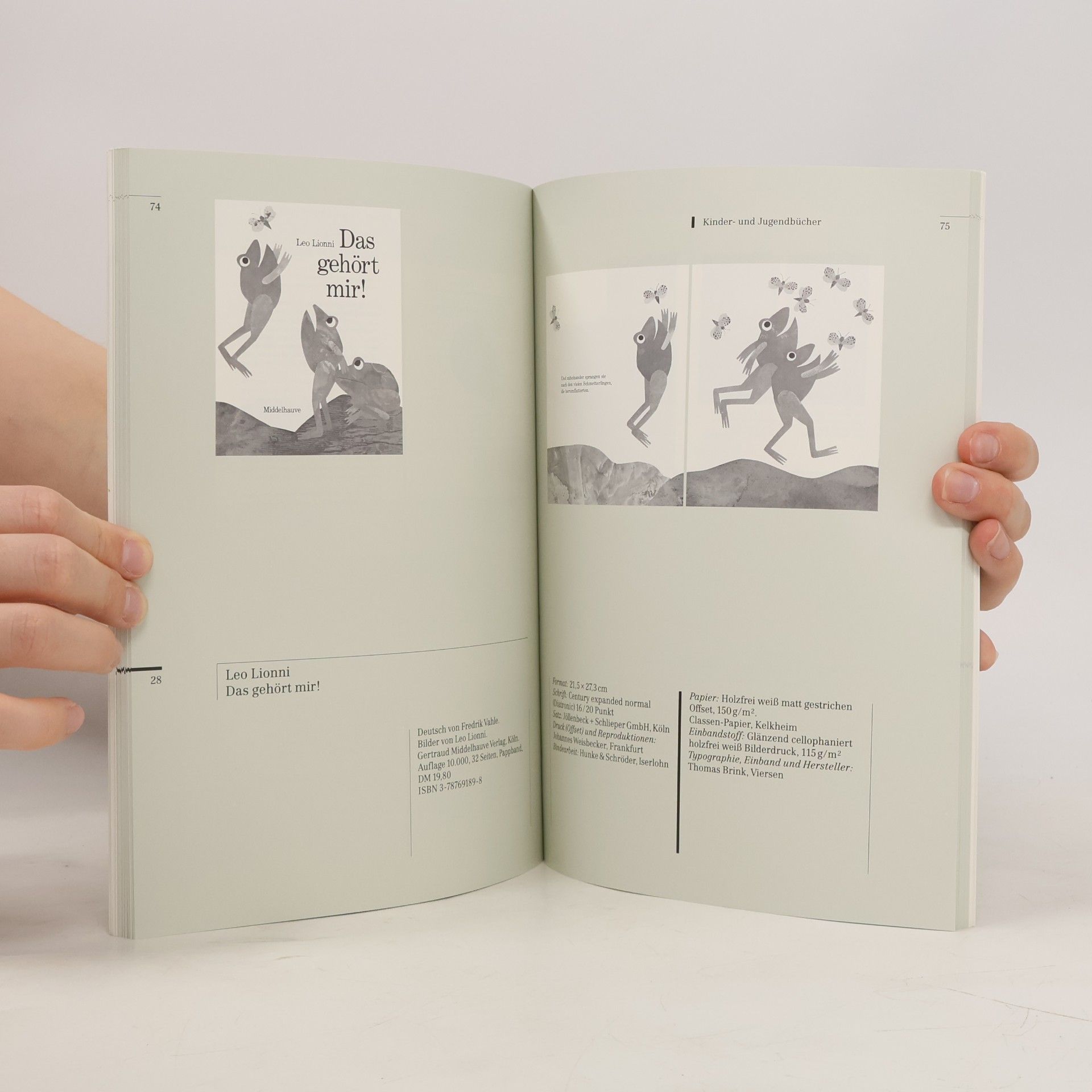Collectif d'auteurs Die schönsten Bücher der Bundesrepublik Deutschland 1985
