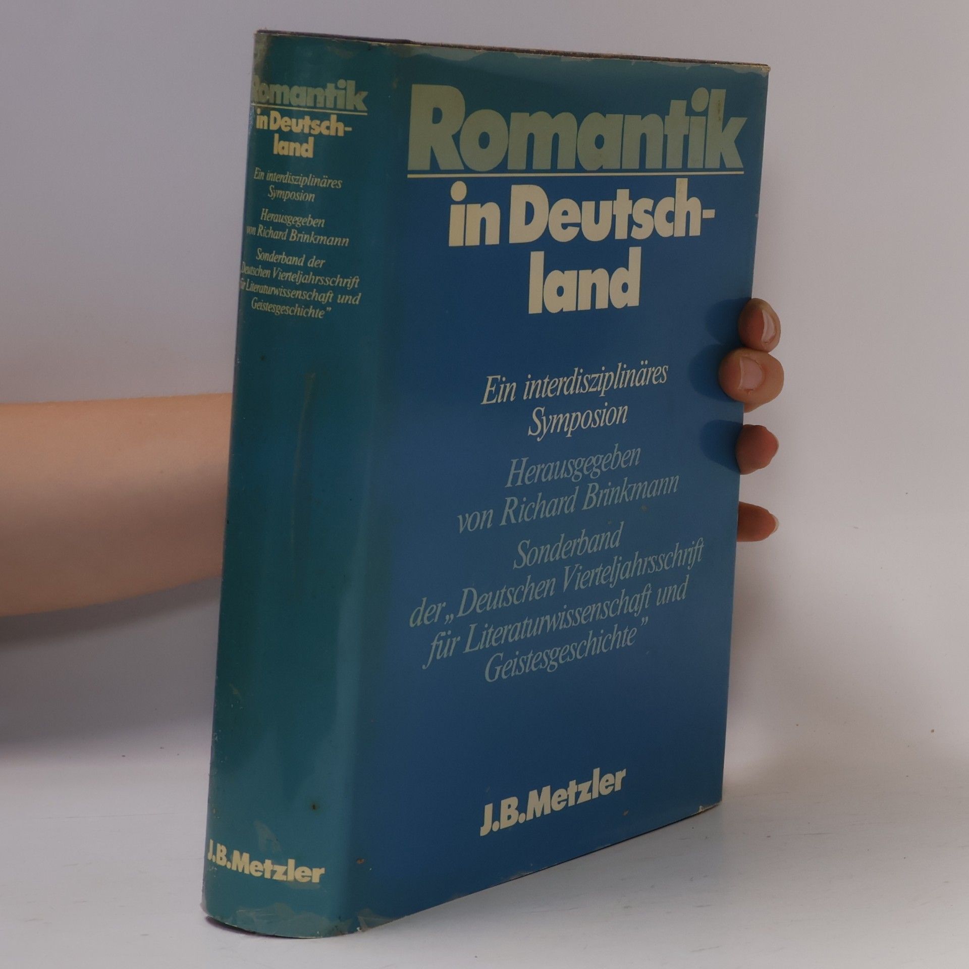 Richard Brinkmann Romantik in Deutschland