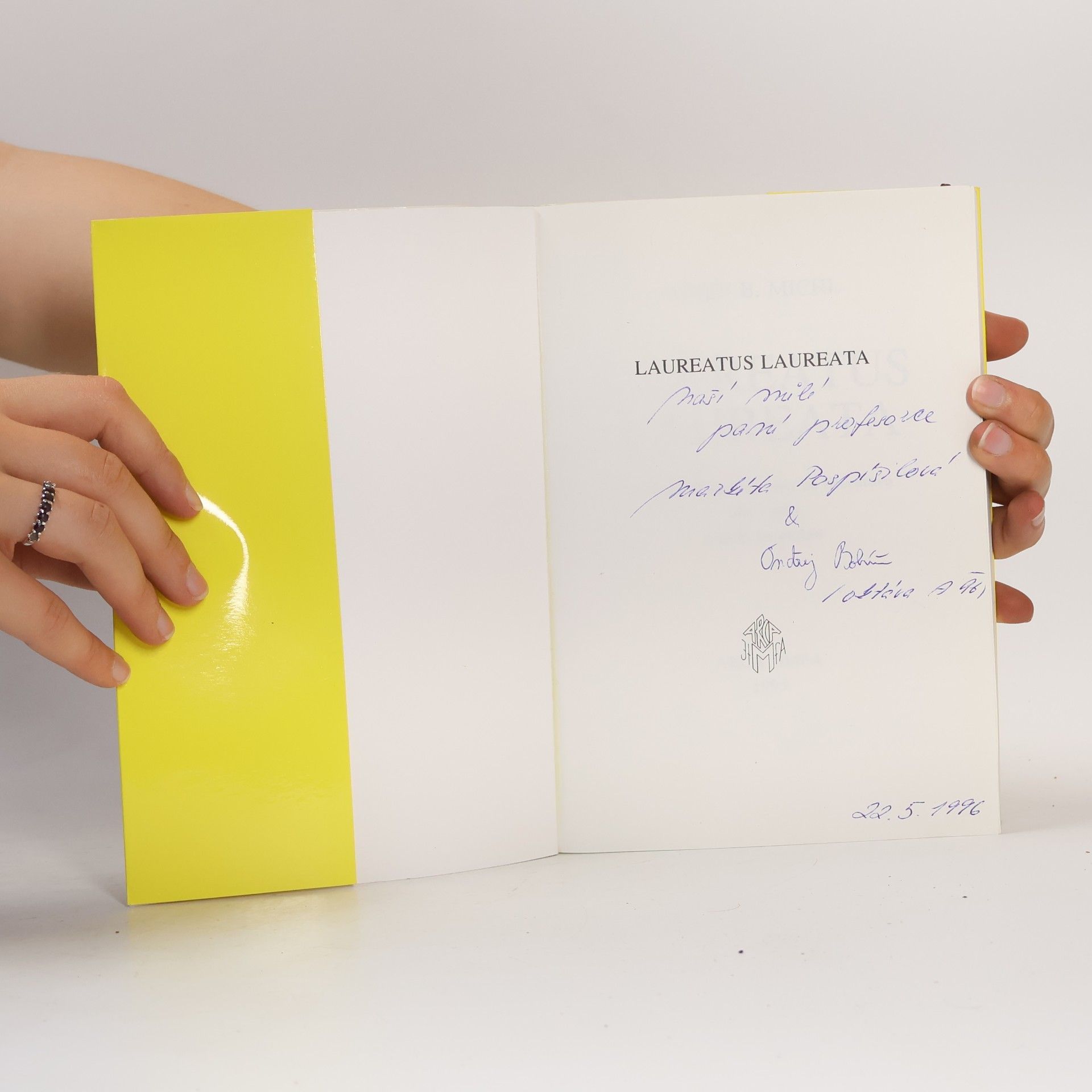 Josef B. Michl Laureatus laureata : nositelé Nobelovy ceny za literaturu 1901 - 1994