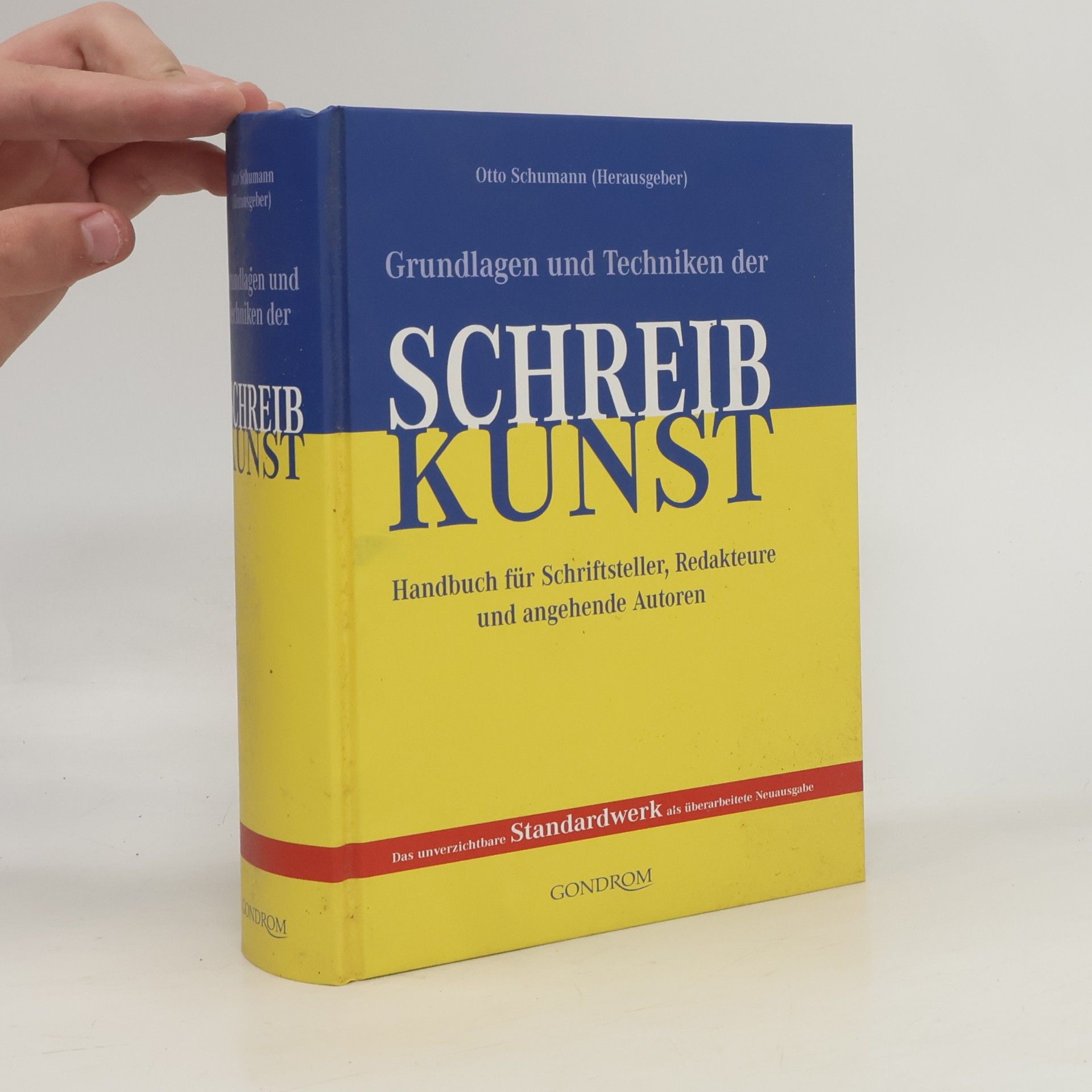 Otto Schumann Grundlagen und Techniken der Schreibkunst
