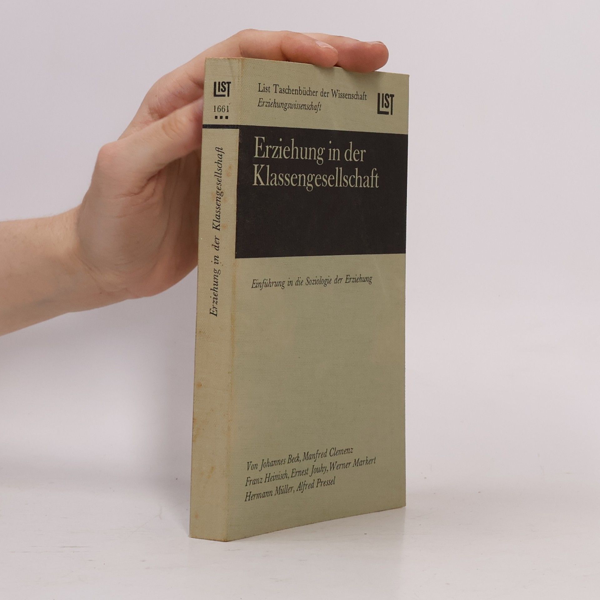 Kolektiv autorů Erziehung in der Klassengresellschaft
