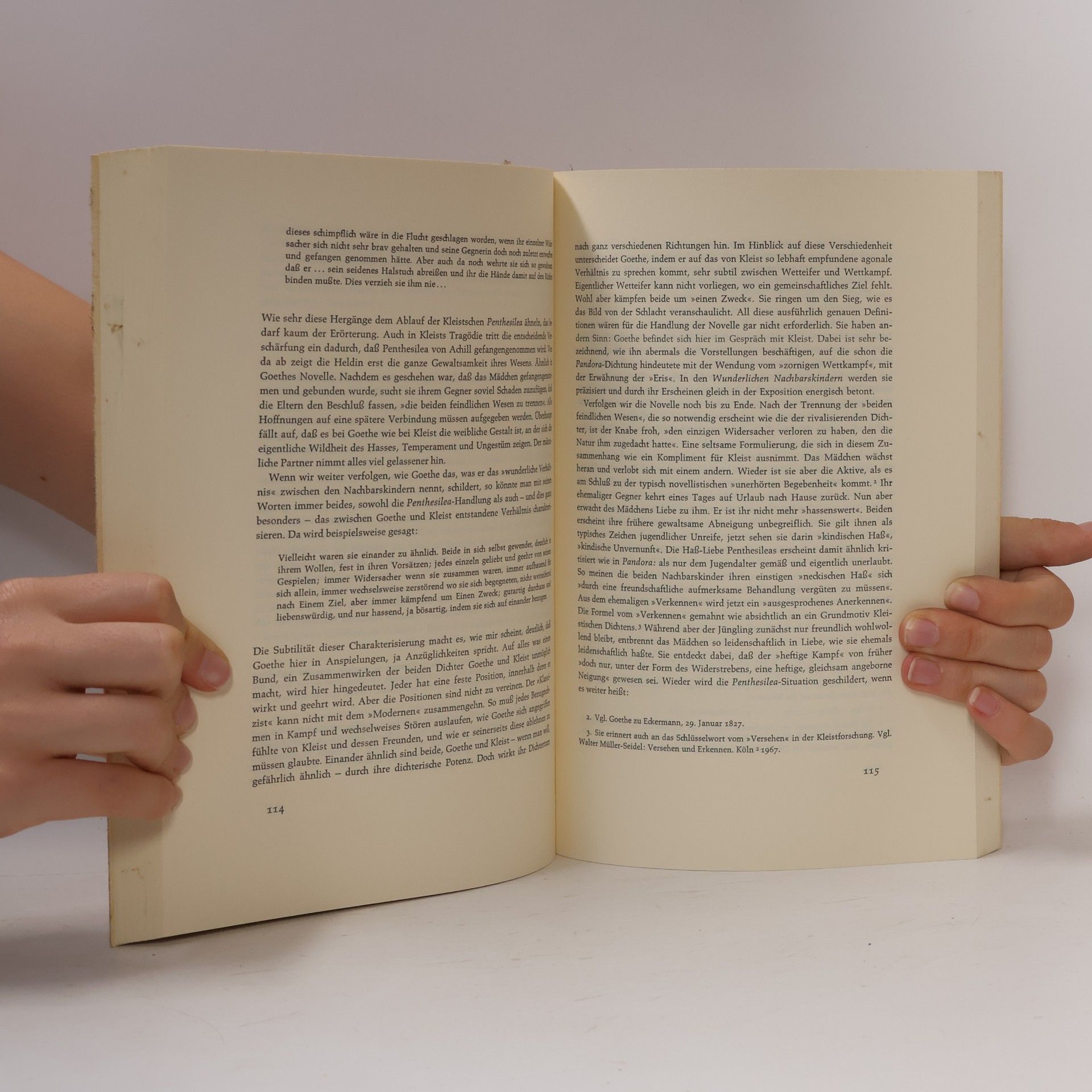Katharina Mommsen Kleists Kampf mit Goethe