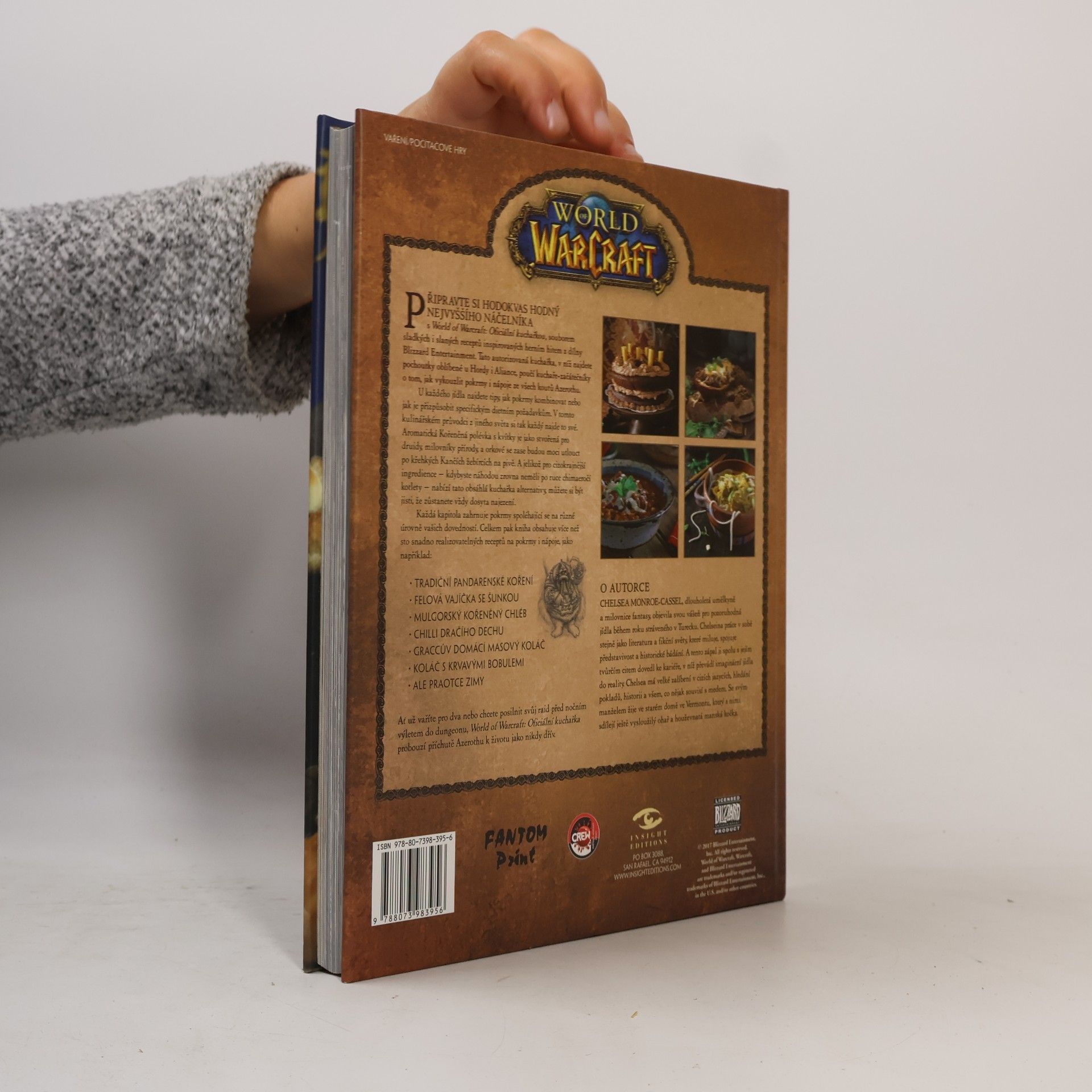 Chelsea Monroe-Cassel World of Warcraft: Oficiální kuchařka