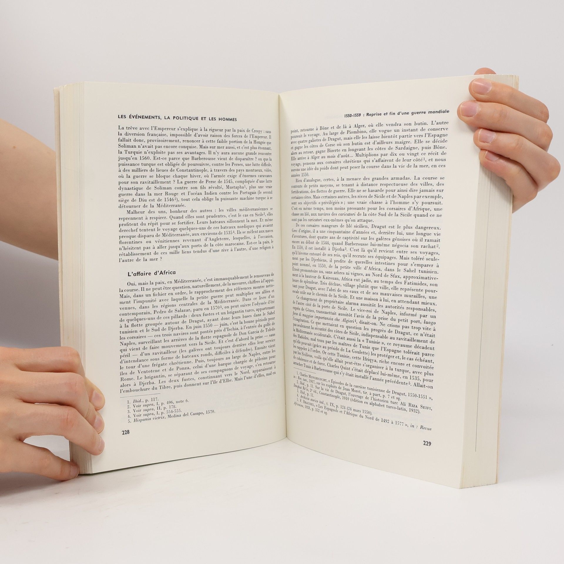 Fernand Braudel La Méditerranée et le monde méditerranéen à l'époque de Philippe II