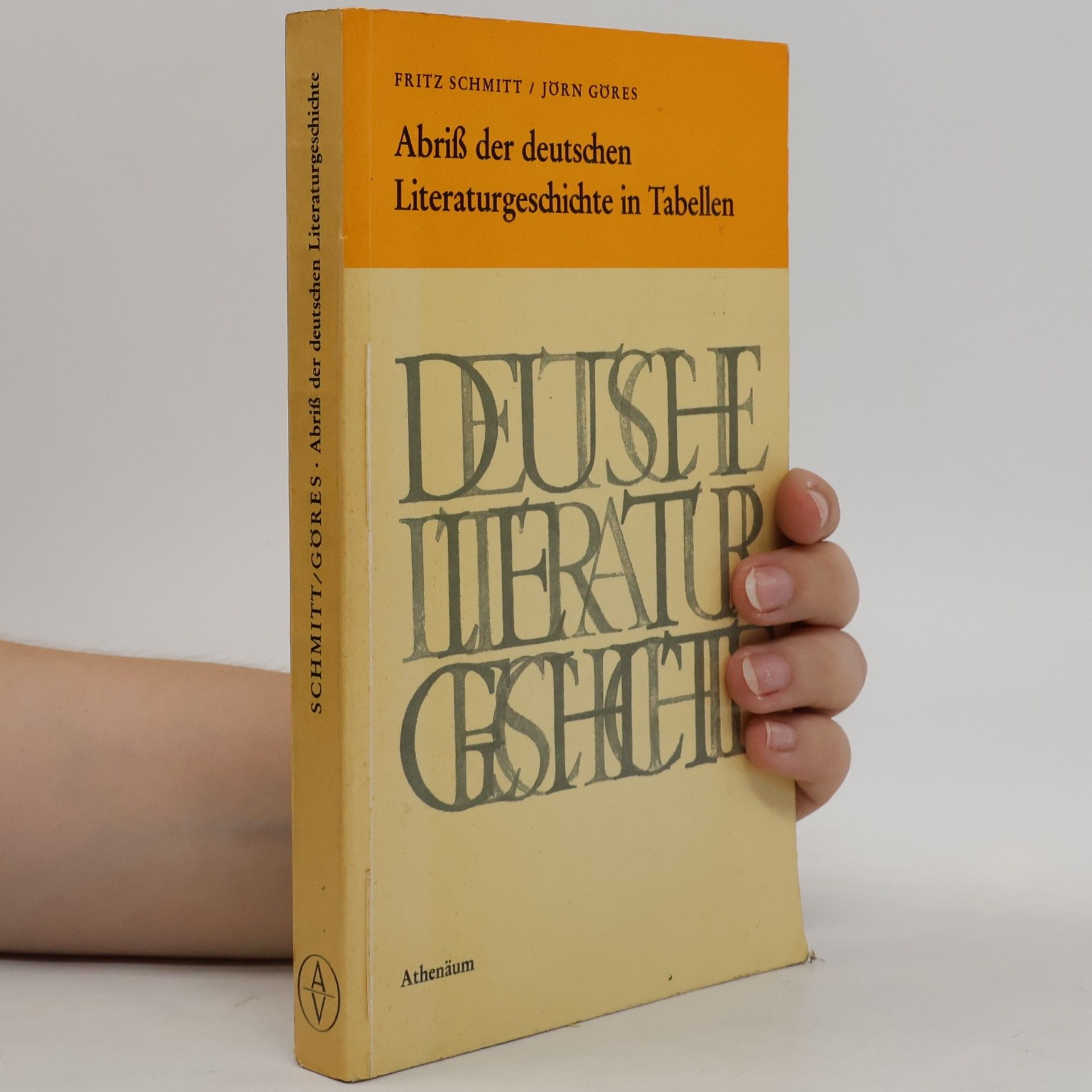 Abriß der deutschen Literaturgeschichte in Tabellen