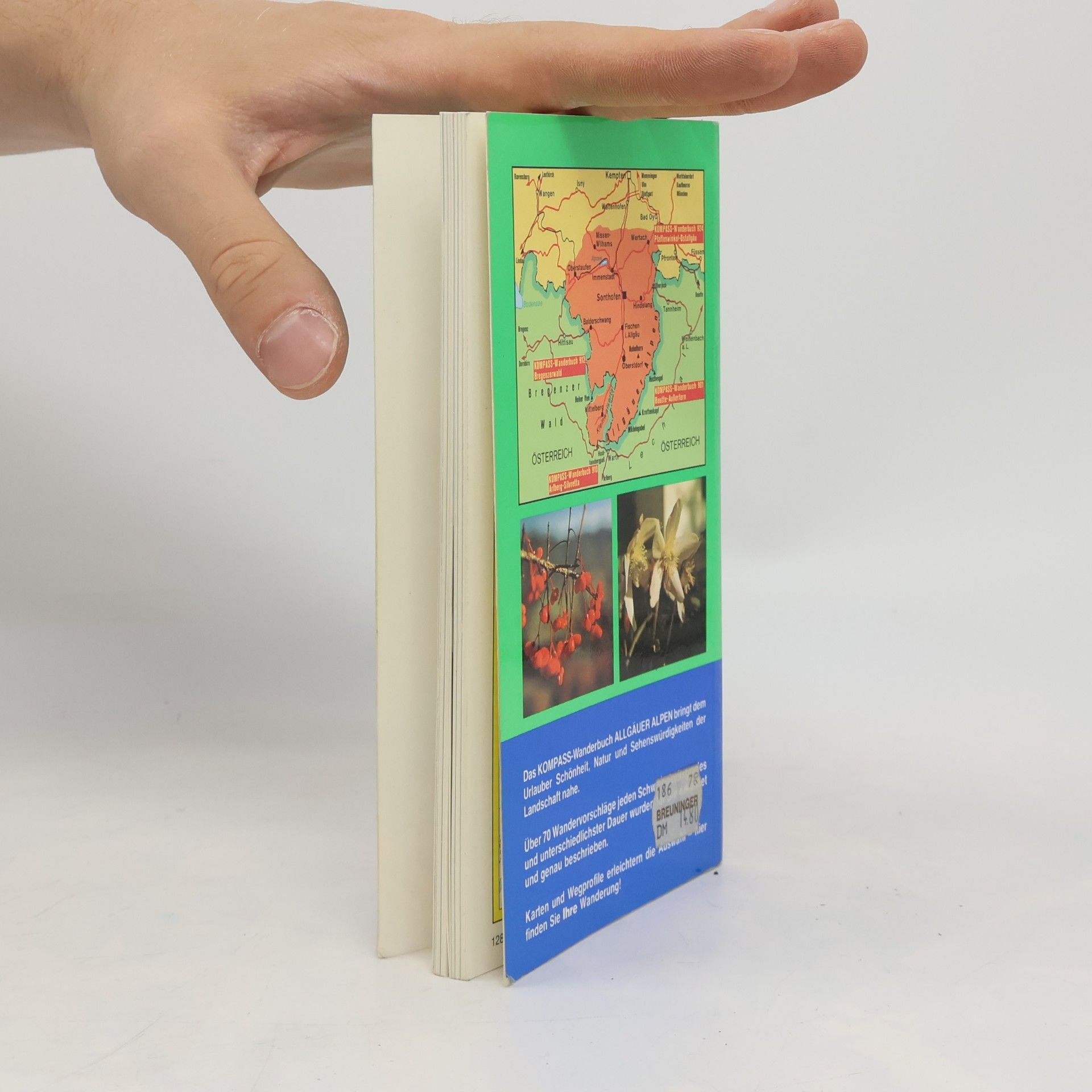 Emmi Wirth Kompass Wanderbuch: Allgäuer Alpen