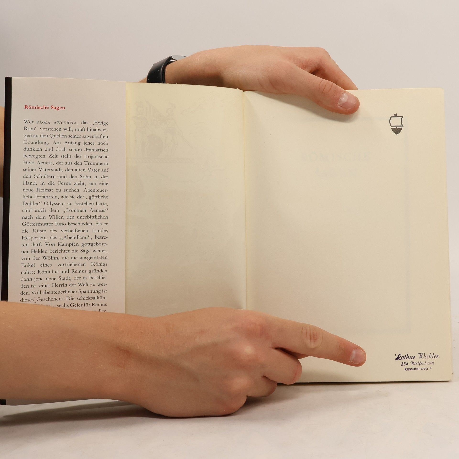 Various authors Römische Sagen