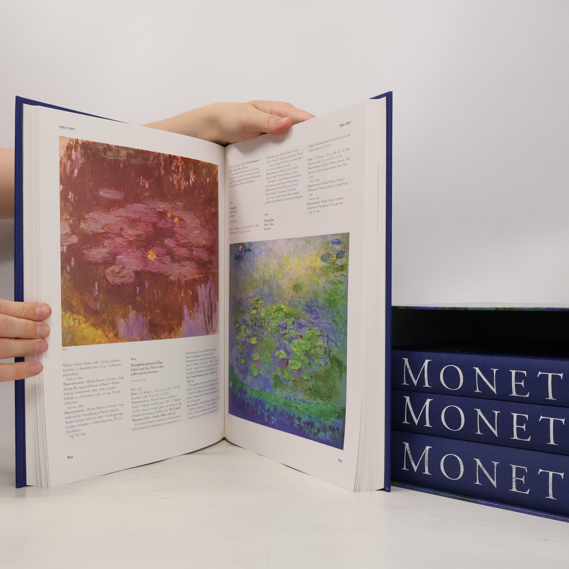 Daniel Wildenstein Monet I-IV