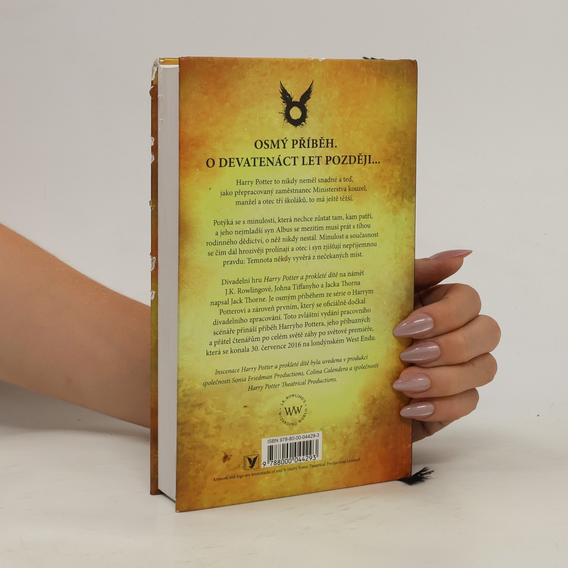 Jack Thorne Harry Potter a prokleté dítě