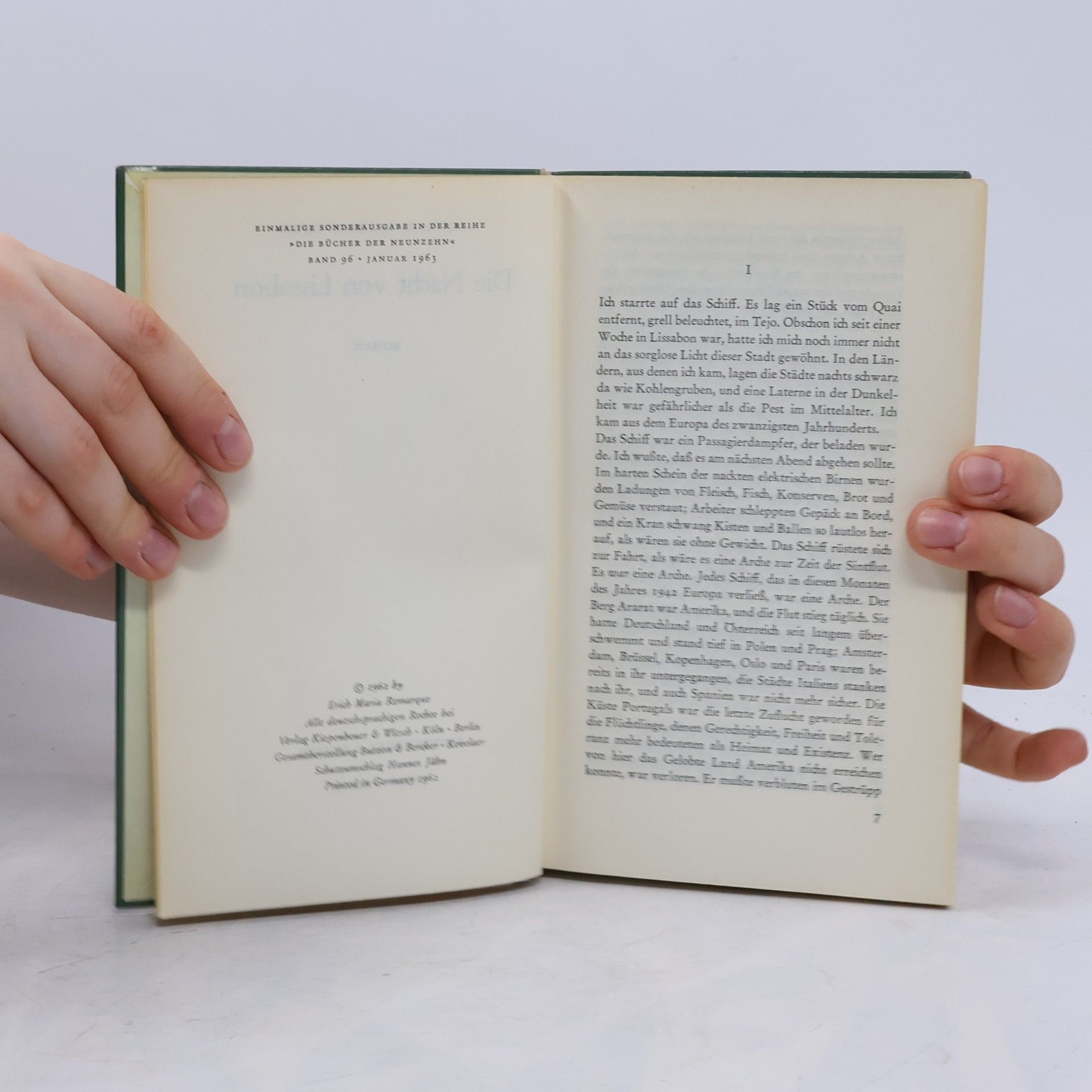 Erich Maria Remarque Die Nacht von Lissabon