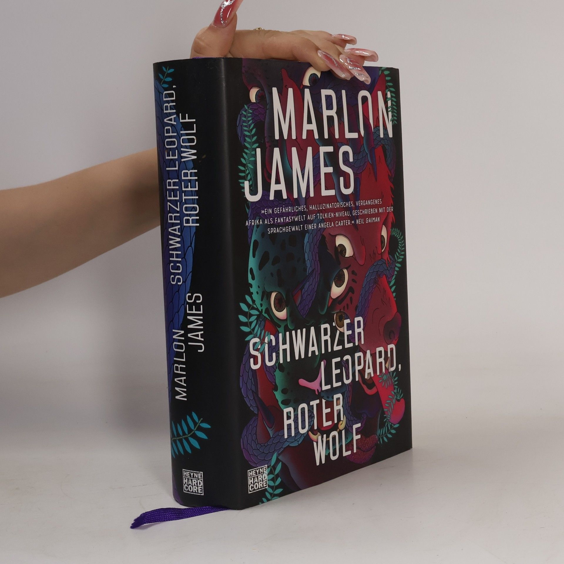 Marlon James Schwarzer Leopard, roter Wolf