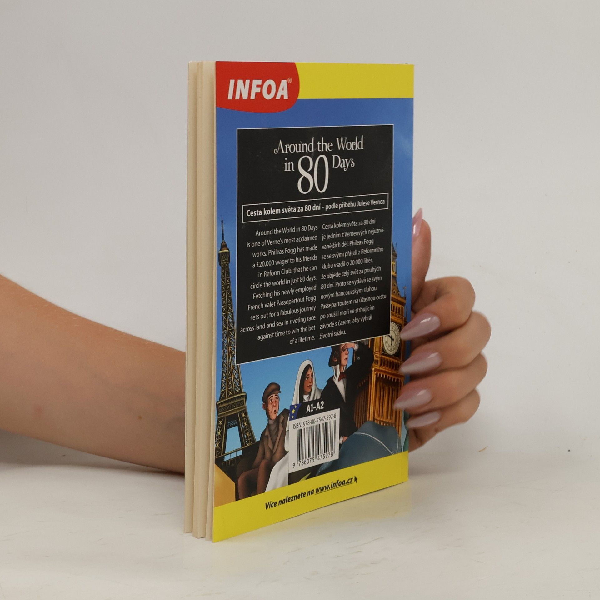 Auteurscollectief Around The World in 80 Days / Cesta kolem světa za 80 dní (A1 - A2)