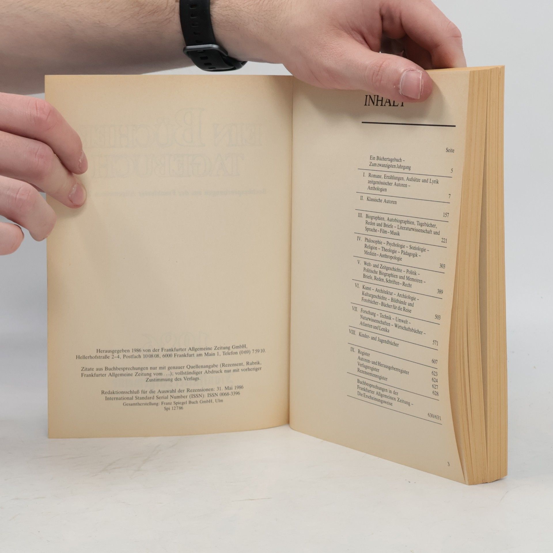 kolektiv Ein Büchertagebuch 1986