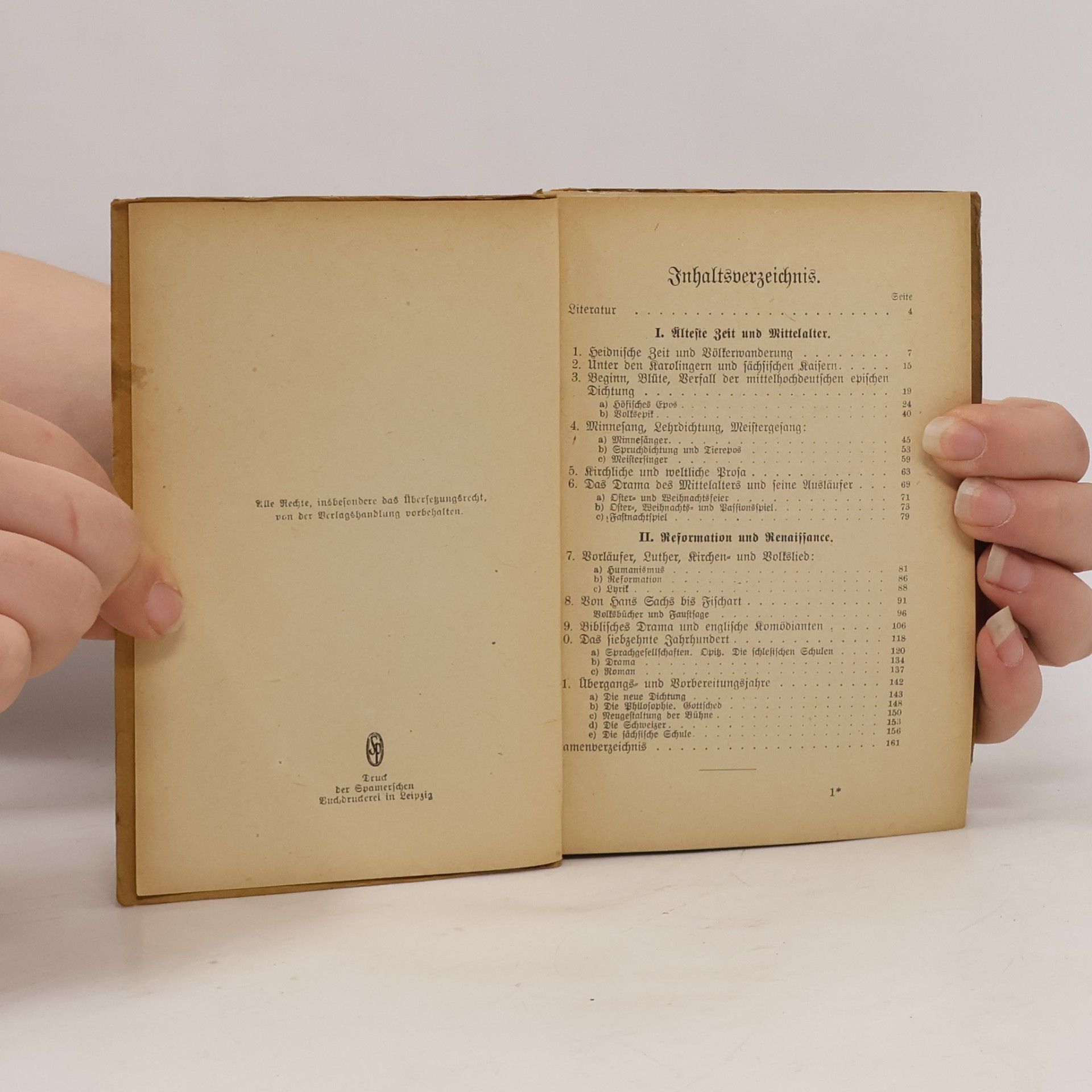 Max Koch Geschichte der deutschen Literatur I.