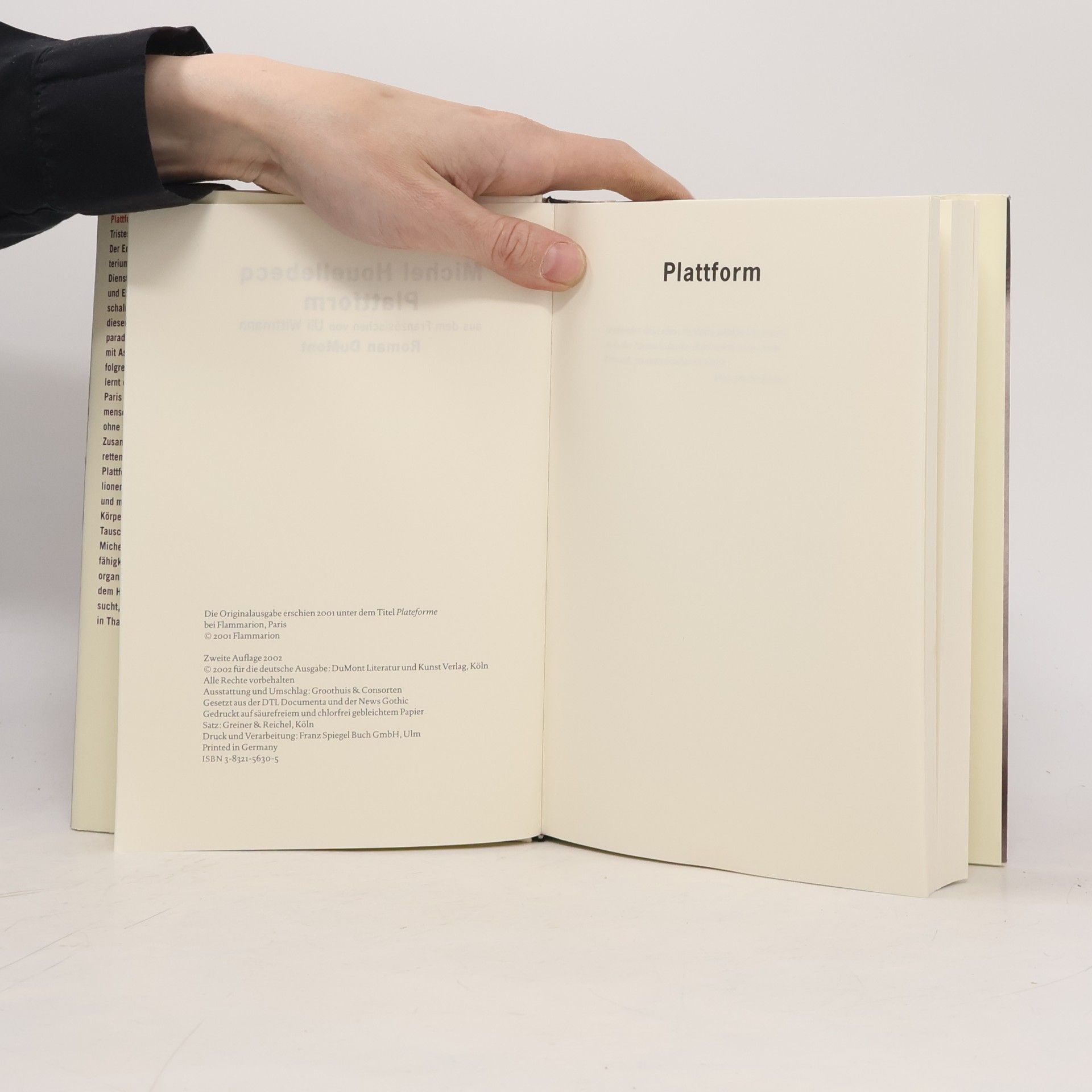 Michel Houellebecq Plattform