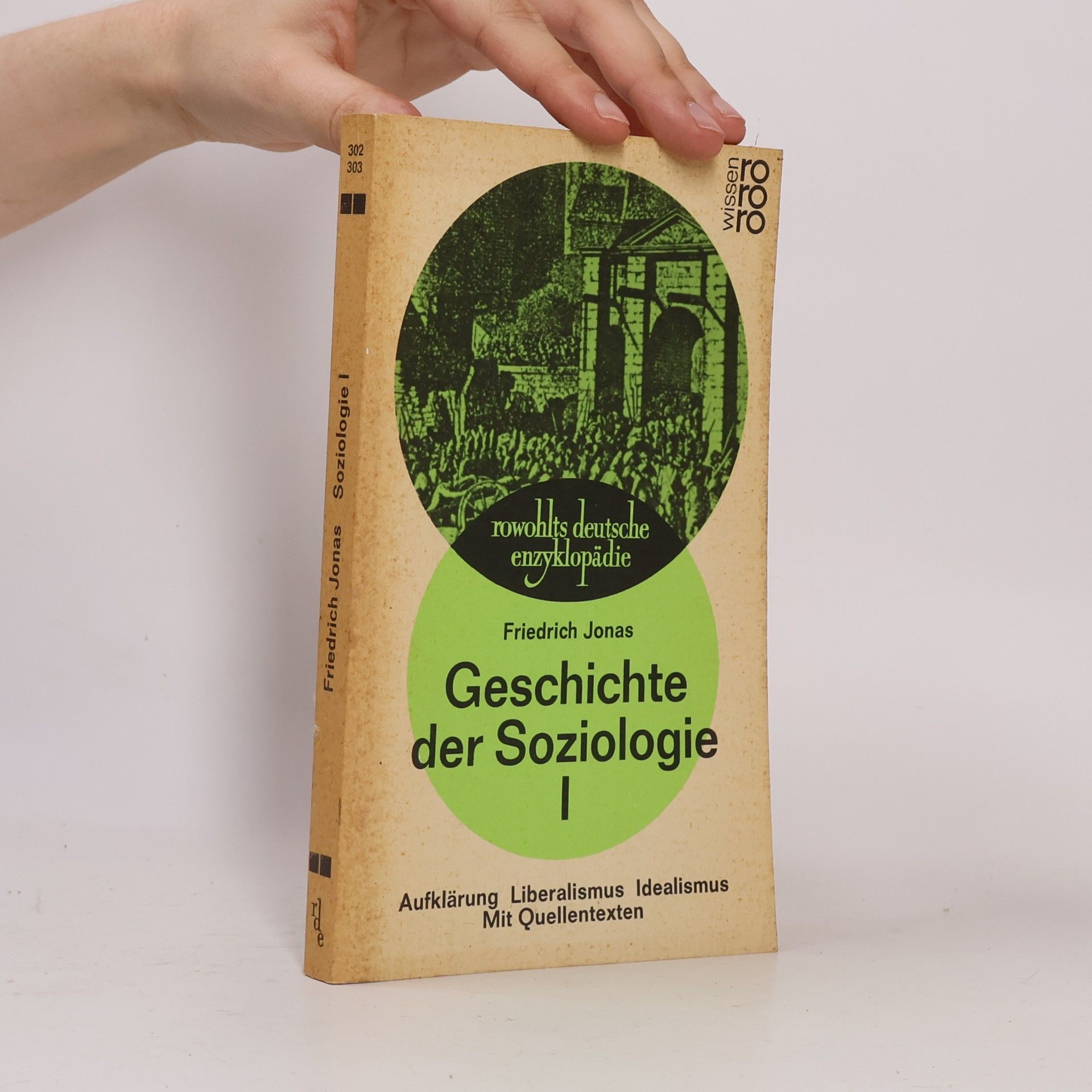 Friedrich Jonas Geschichte der Soziologie 1