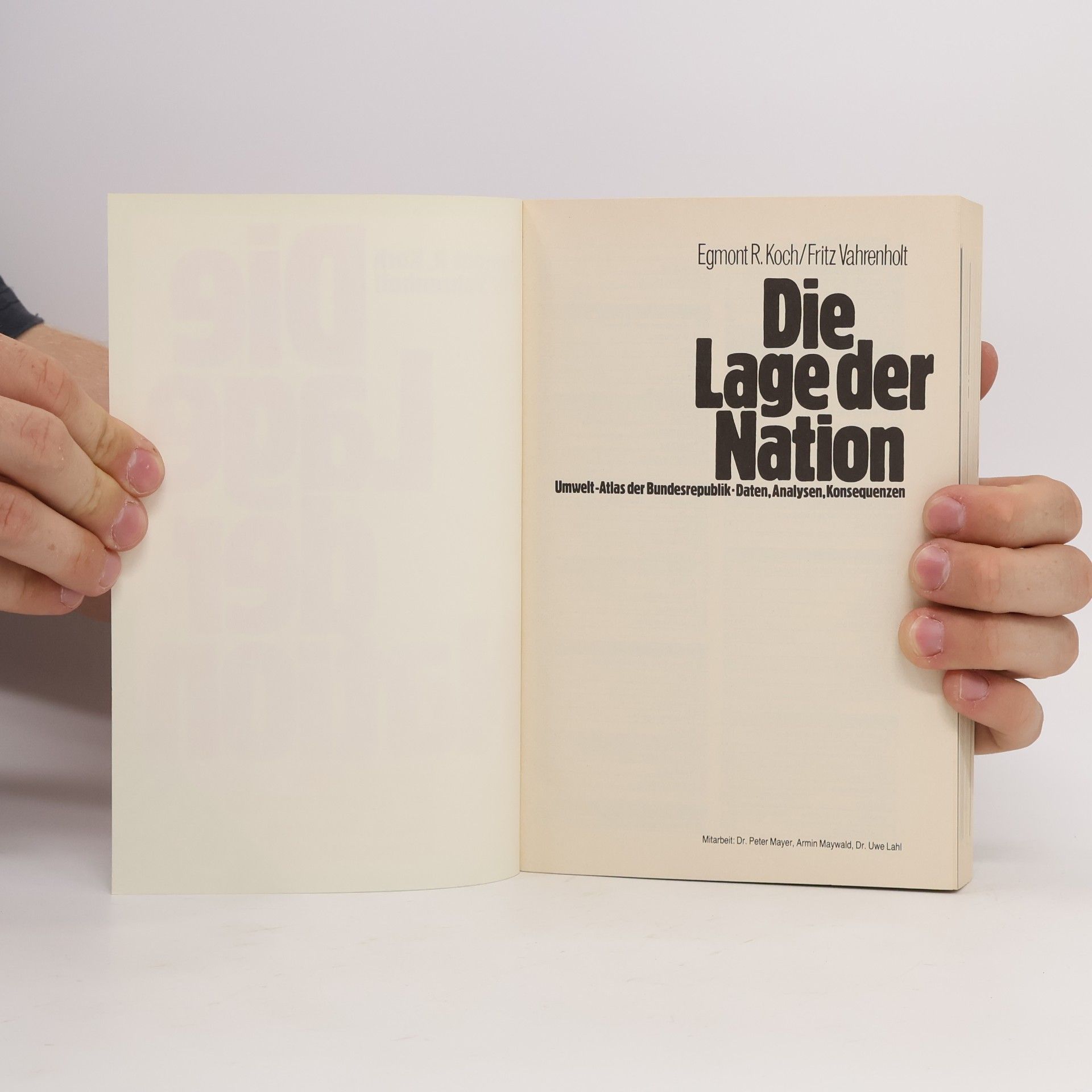 Fritz Vahrenholt Die Lage der Nation