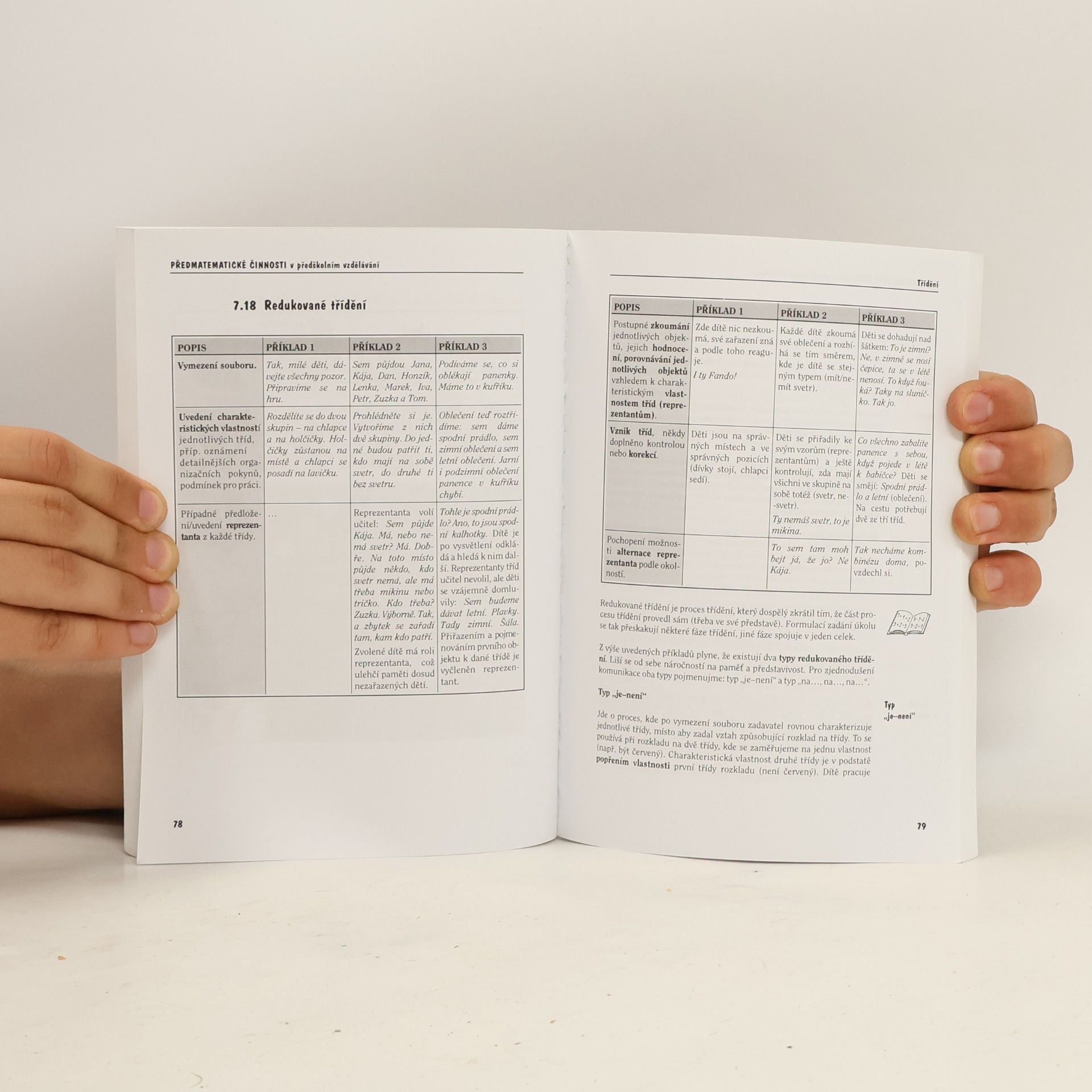 Michaela Kaslová Předmatematické činnosti