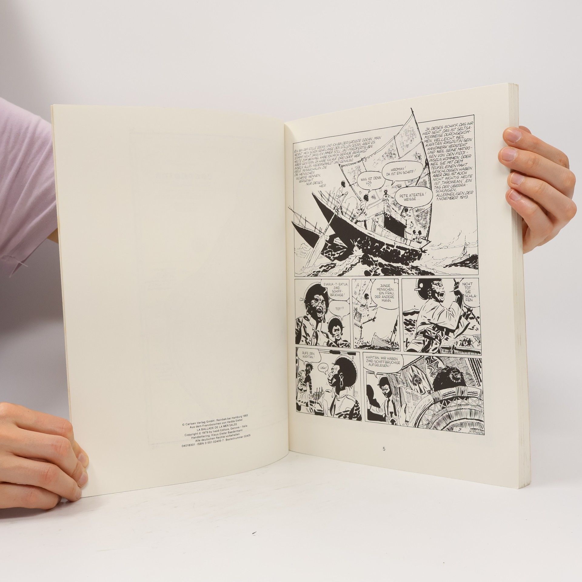 Hugo Pratt Corto Maltese - 5: Südseeballade
