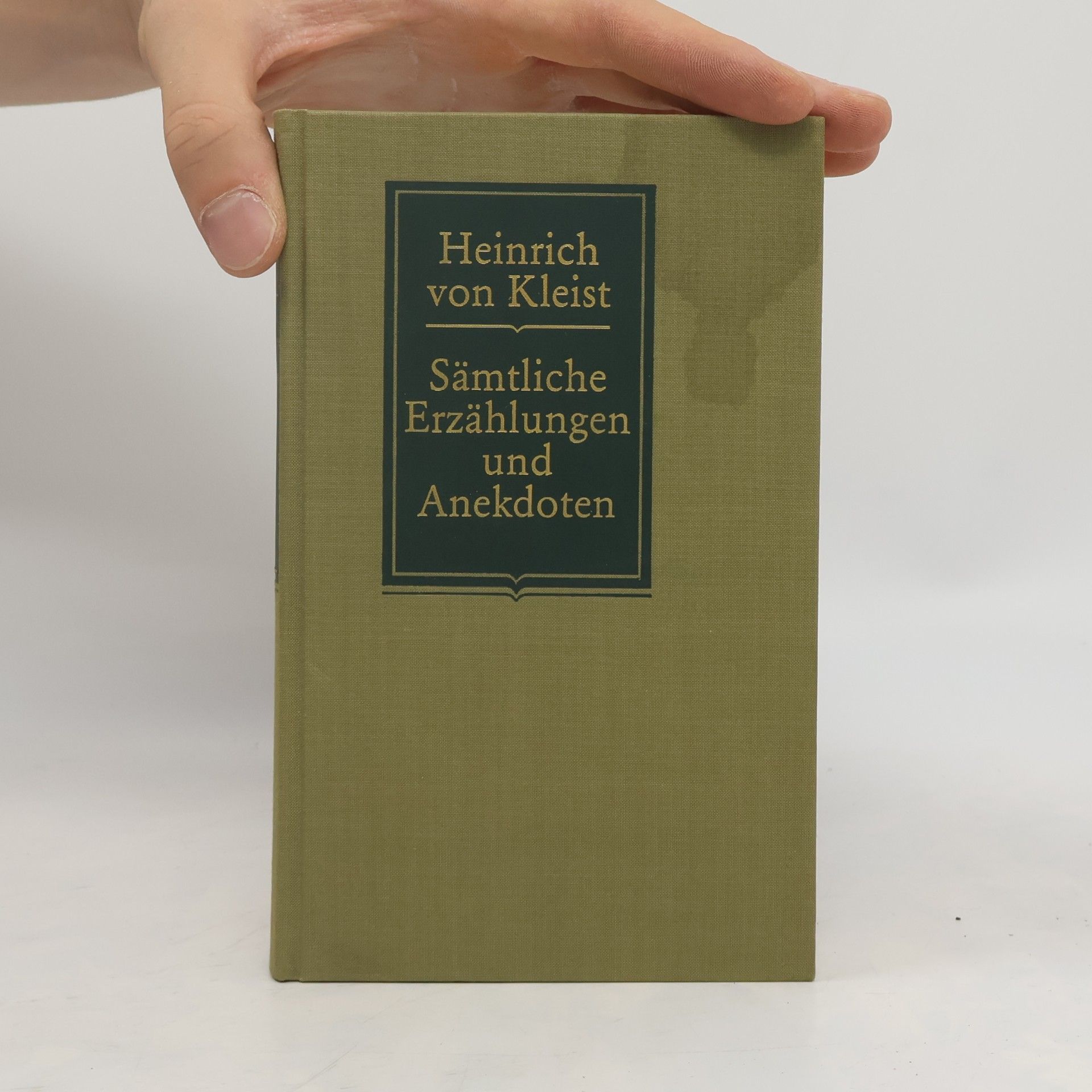 Heinrich von Kleist Sämtliche Erzählungen und Anekdoten