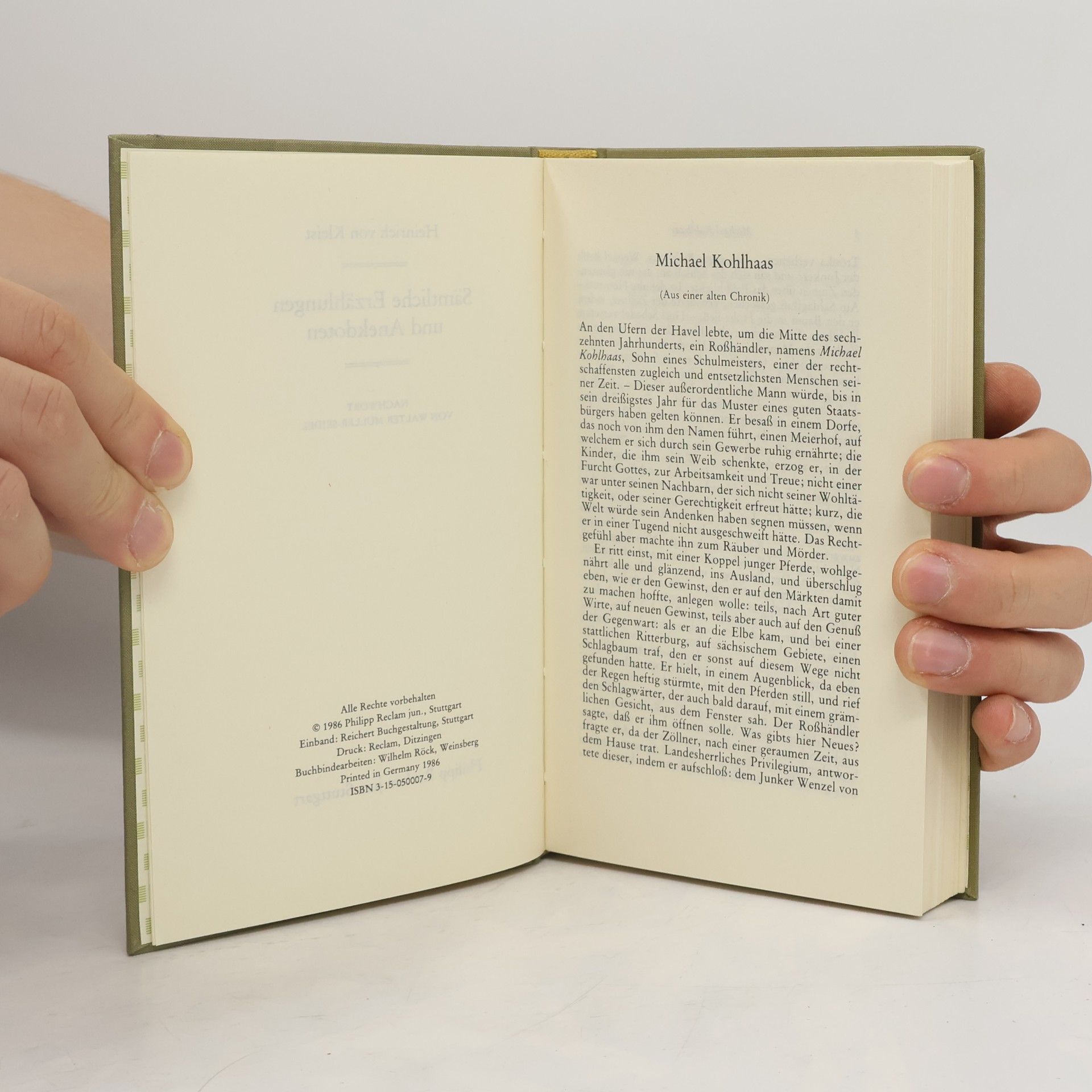 Heinrich von Kleist Sämtliche Erzählungen und Anekdoten