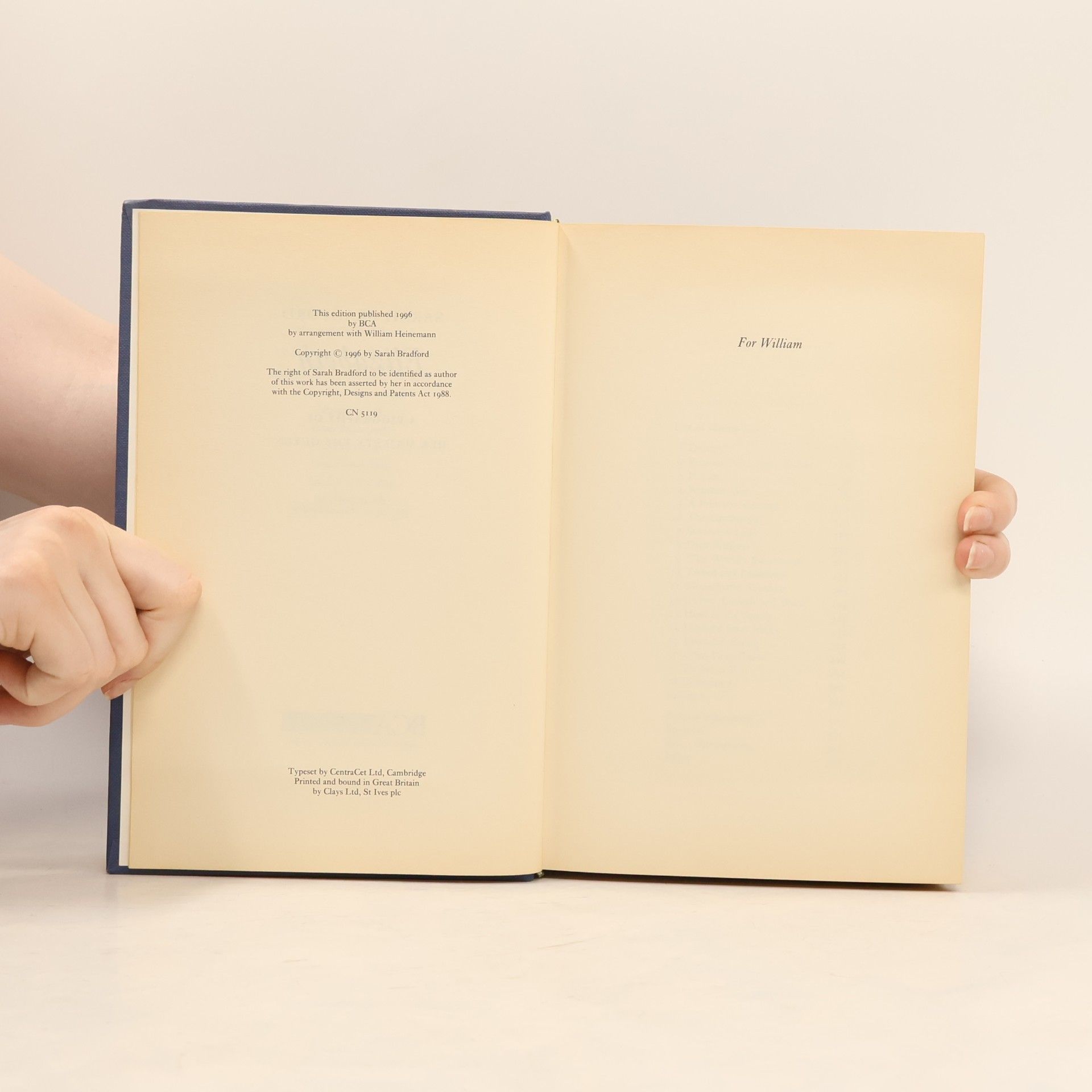 Sarah Bradford Elizabeth. A Biography Of Her Majesty The Queen