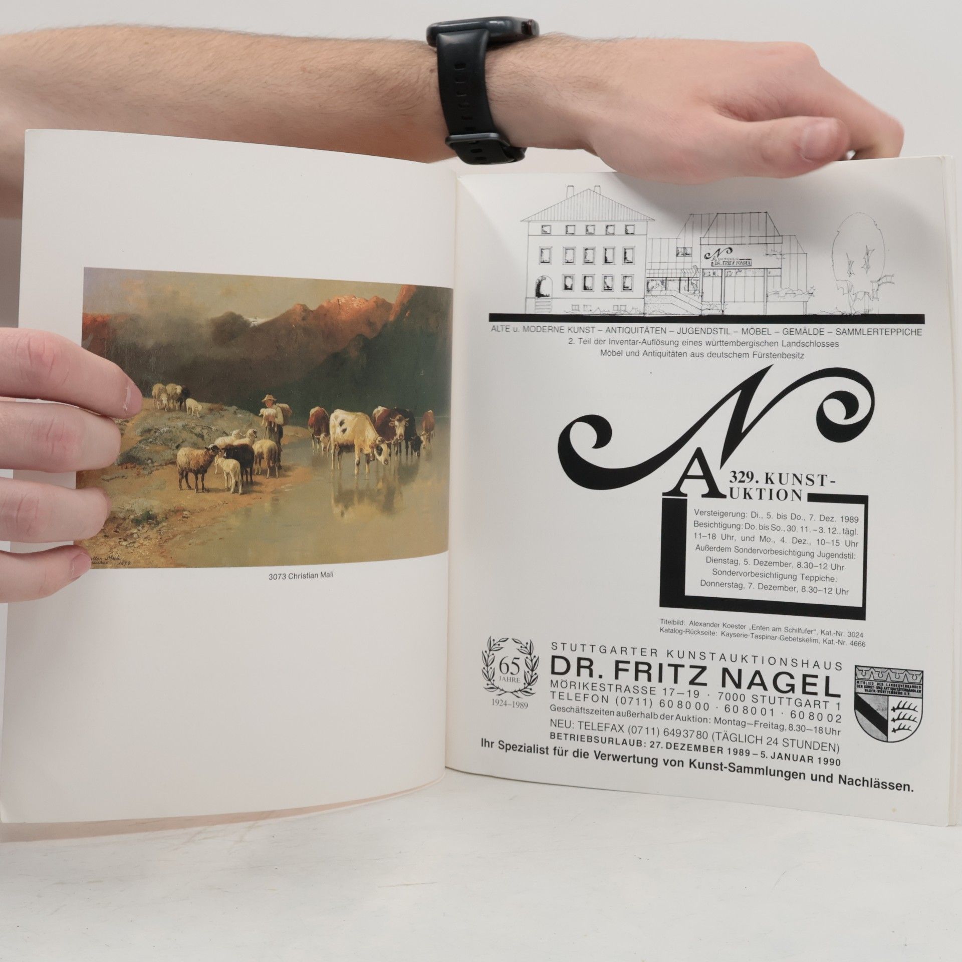 Autorenkollektiv  Kunst- und Teppichauktion. Dez. 1989