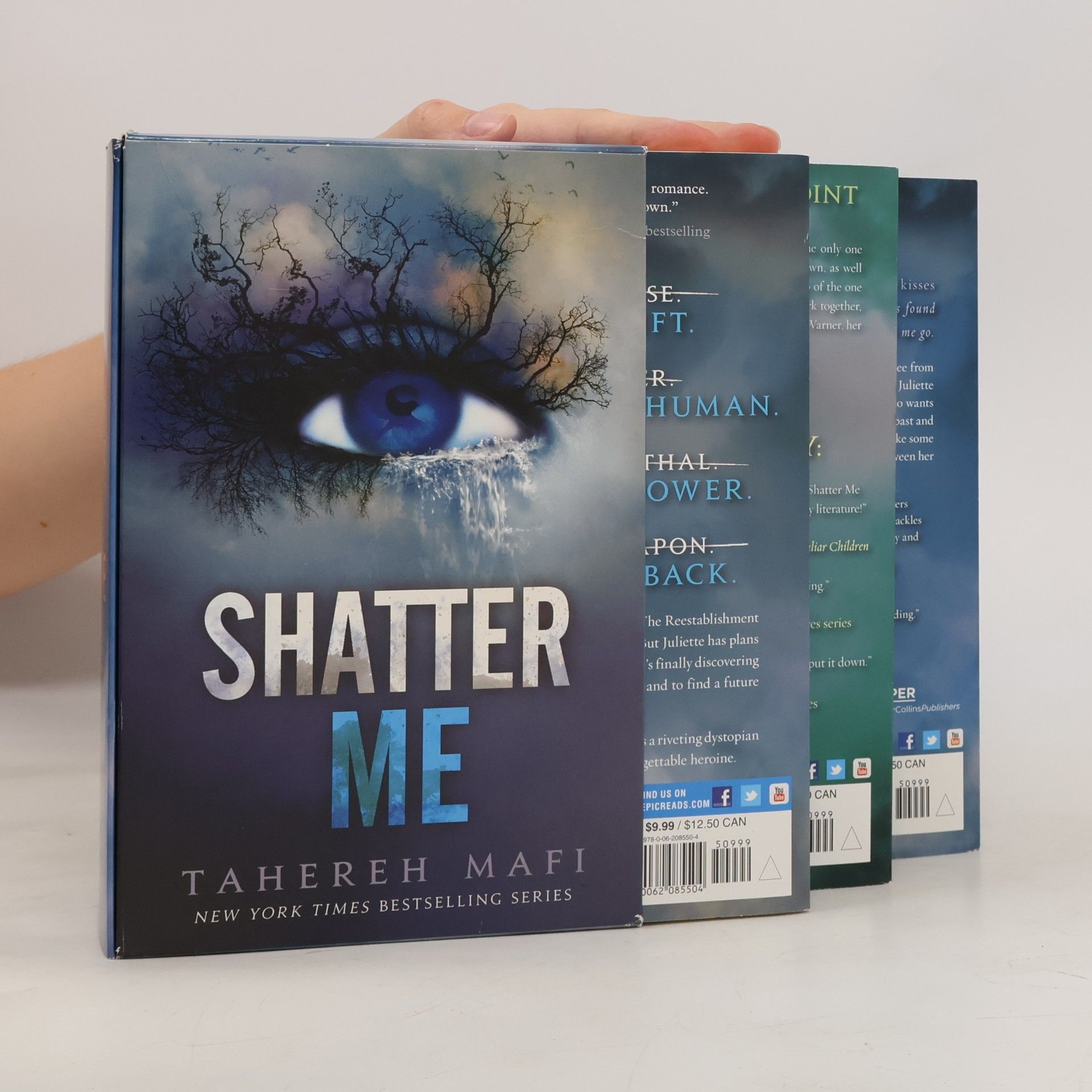 Тагере Мафі Shatter Me Series Box Set, 3 Vols.