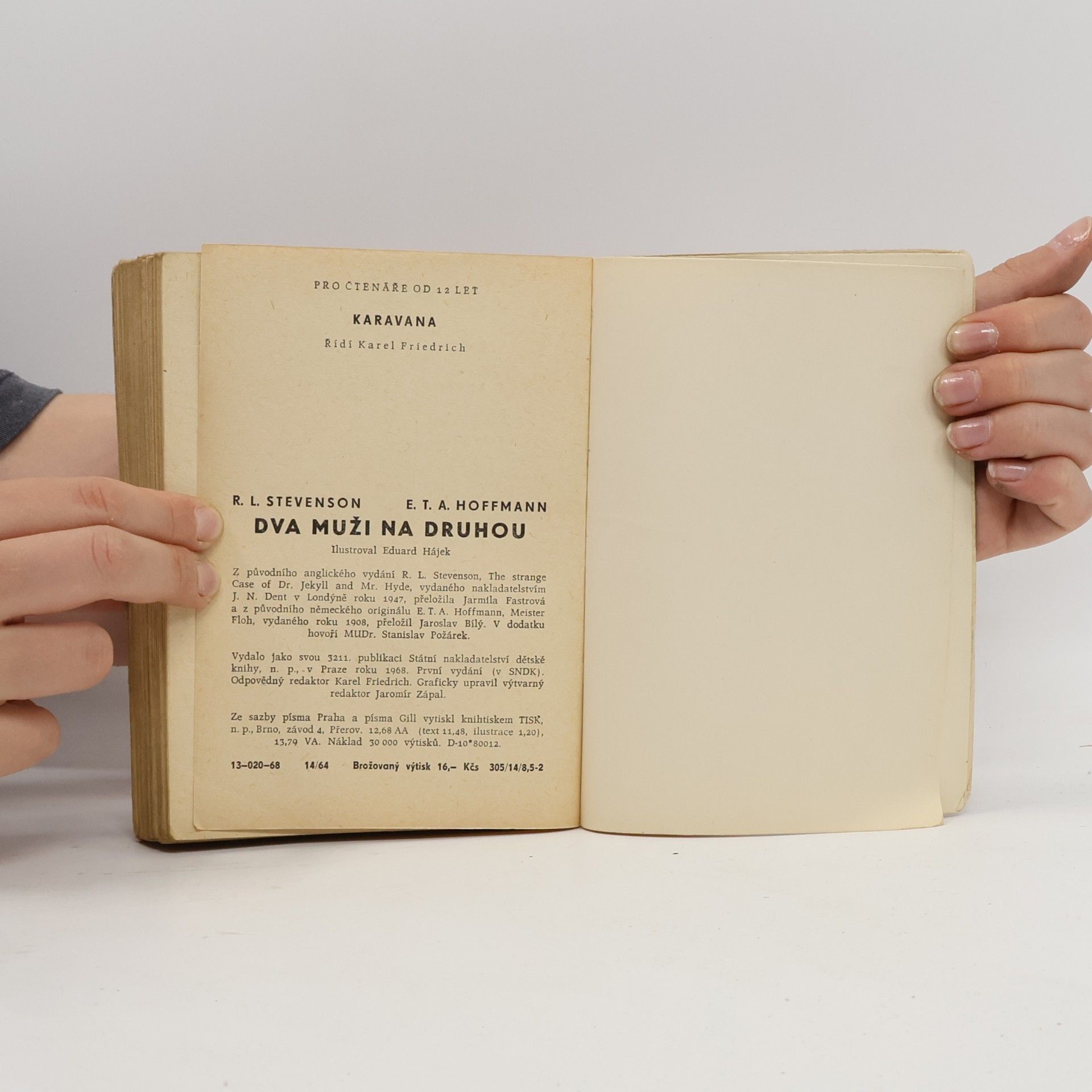 Robert Louis Stevenson Dva muži na druhou