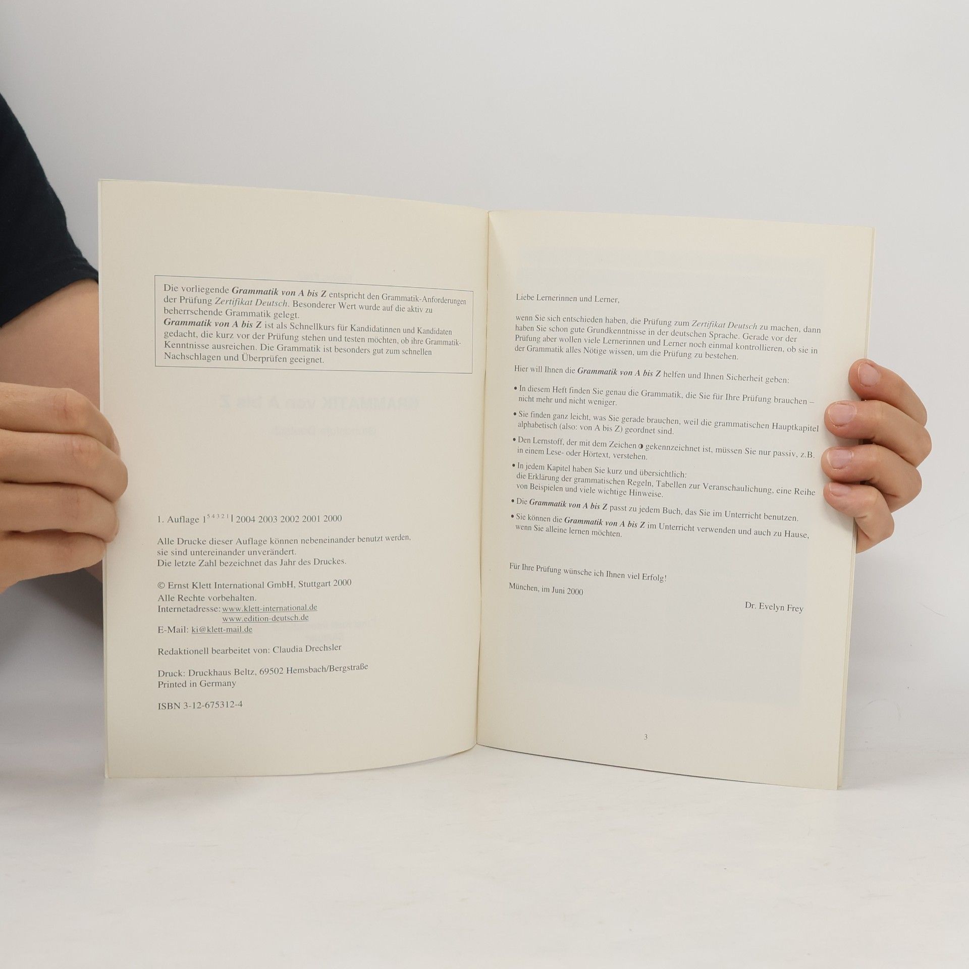 Evelyn Frey Grammatik von A bis Z
