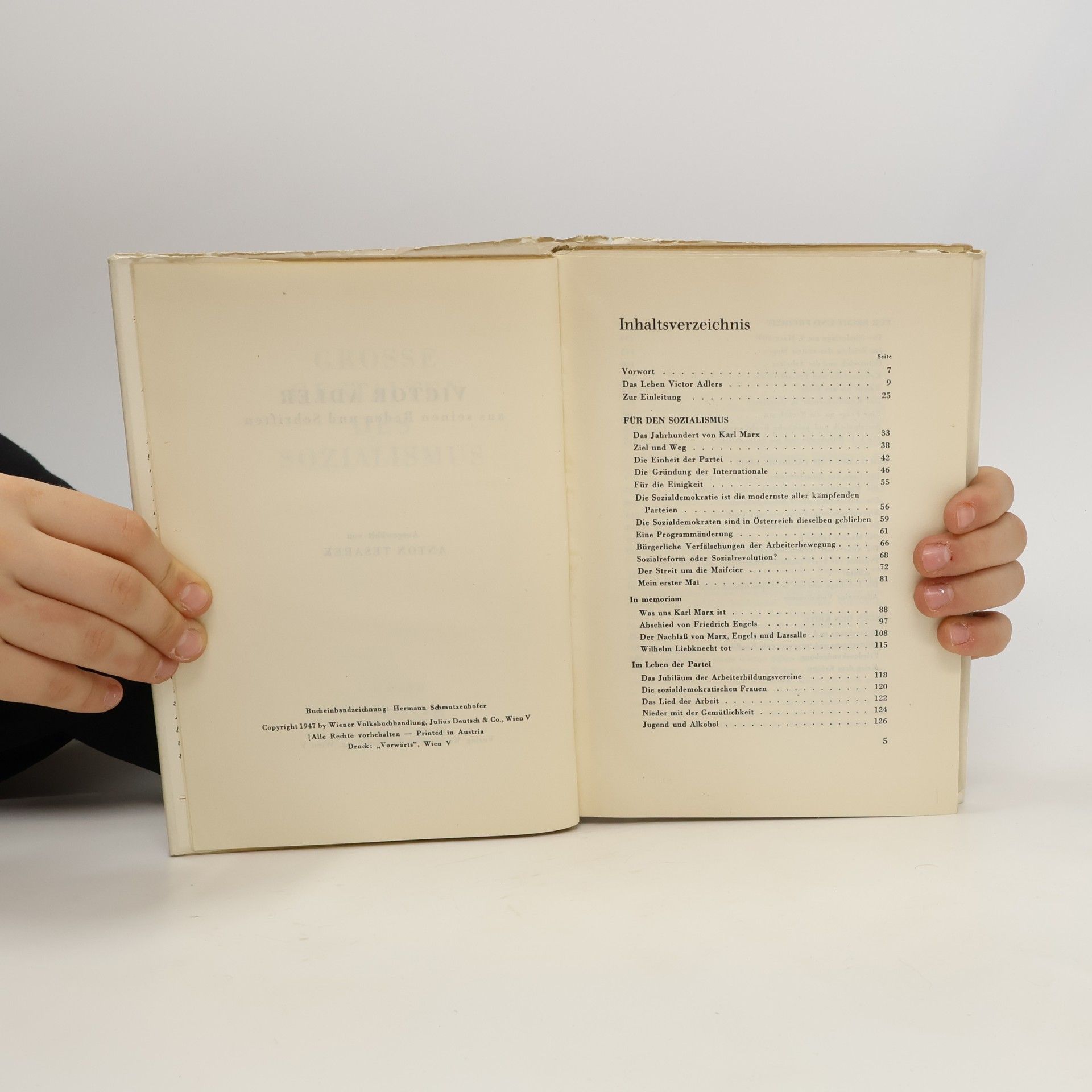 Various authors Victor Adler spricht zu uns