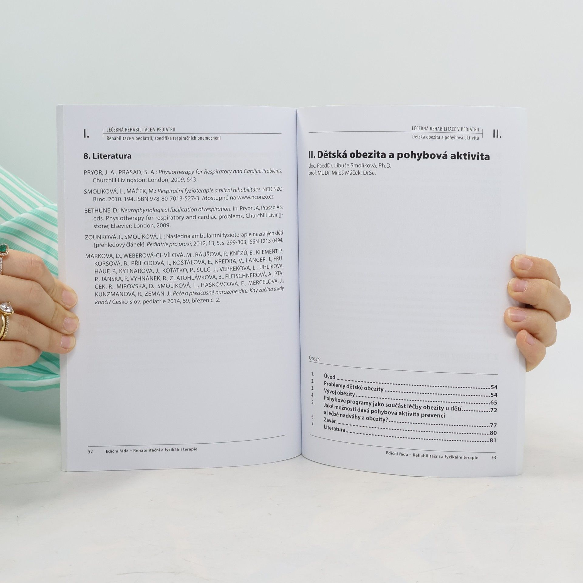 Libuše Smolíková Léčebná rehabilitace v pediatrii